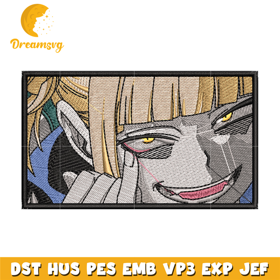 Himiko toga smile Embroidery Design