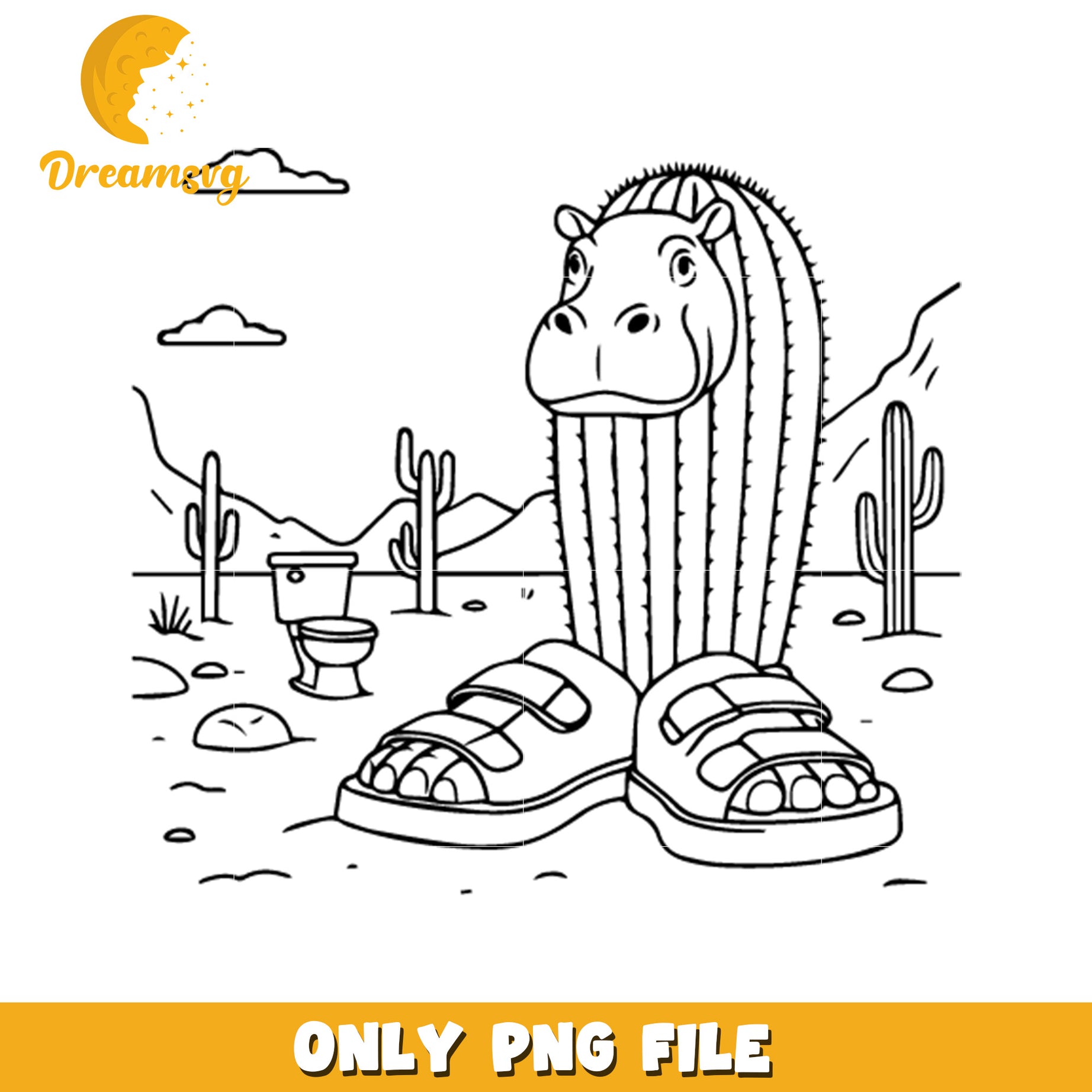 Hippo Lirili larila png, funny brainrot png, brainrot toys png