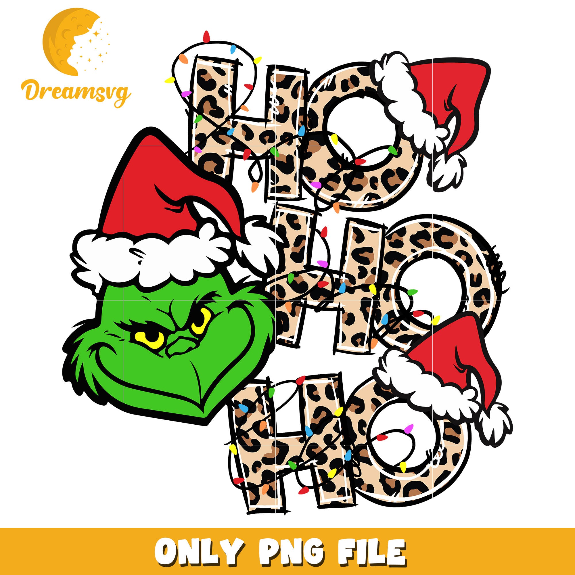 Ho ho ho boutique grinch face santa hat png, grinch smile png