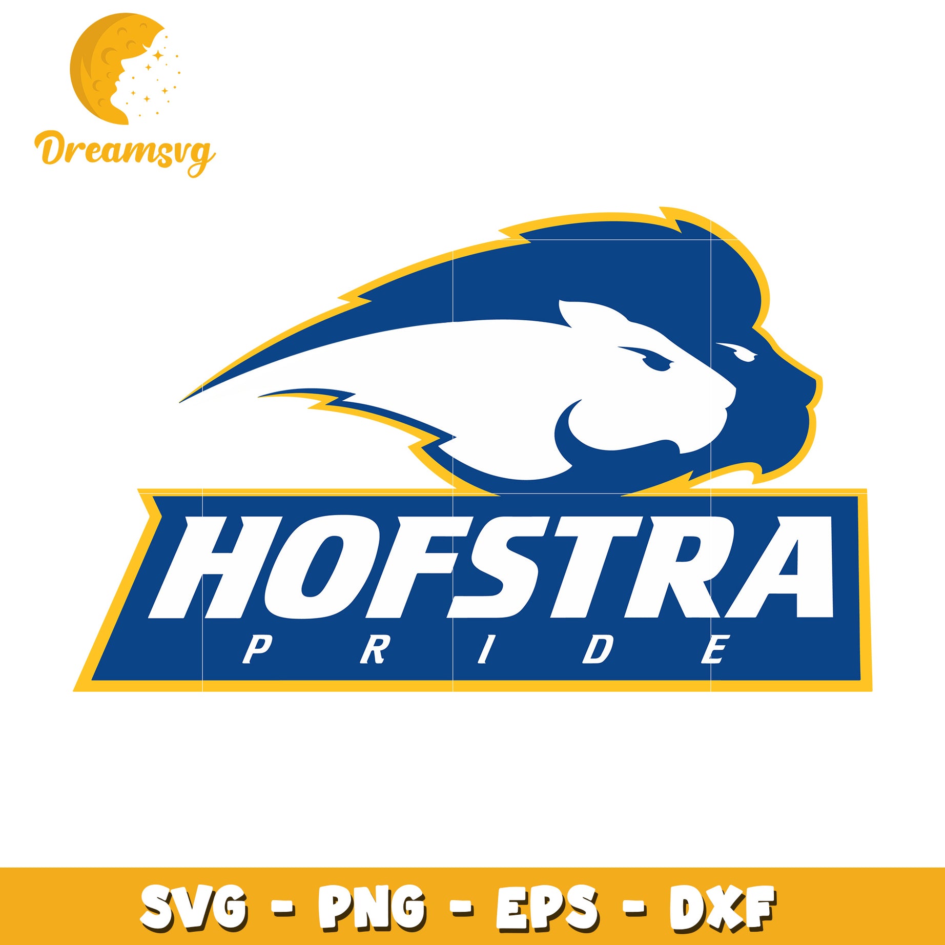 Hofstra Pride Lions SVG PNG EPS DXF