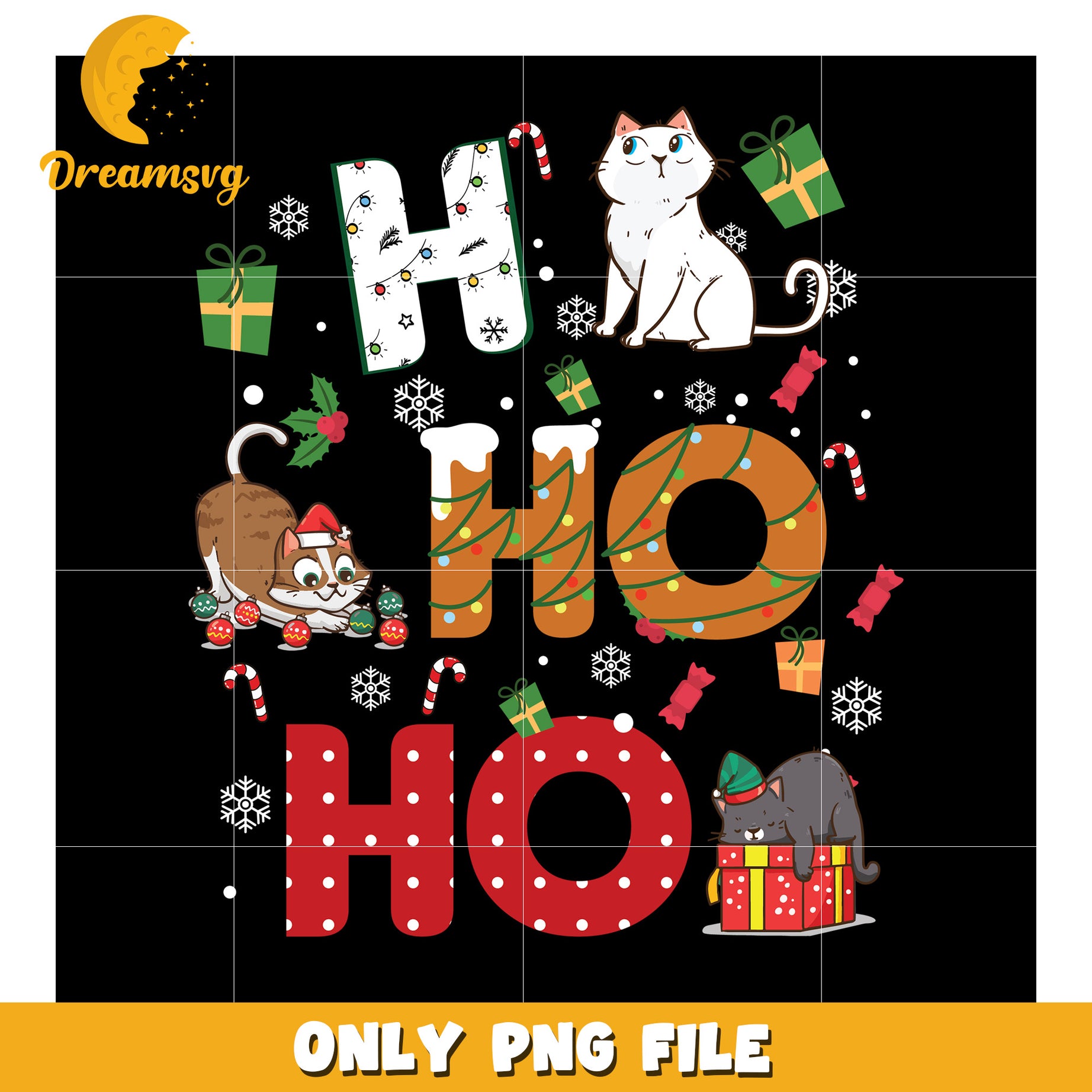 Hohoho letter design png, christmas sparkle png, disney winter png
