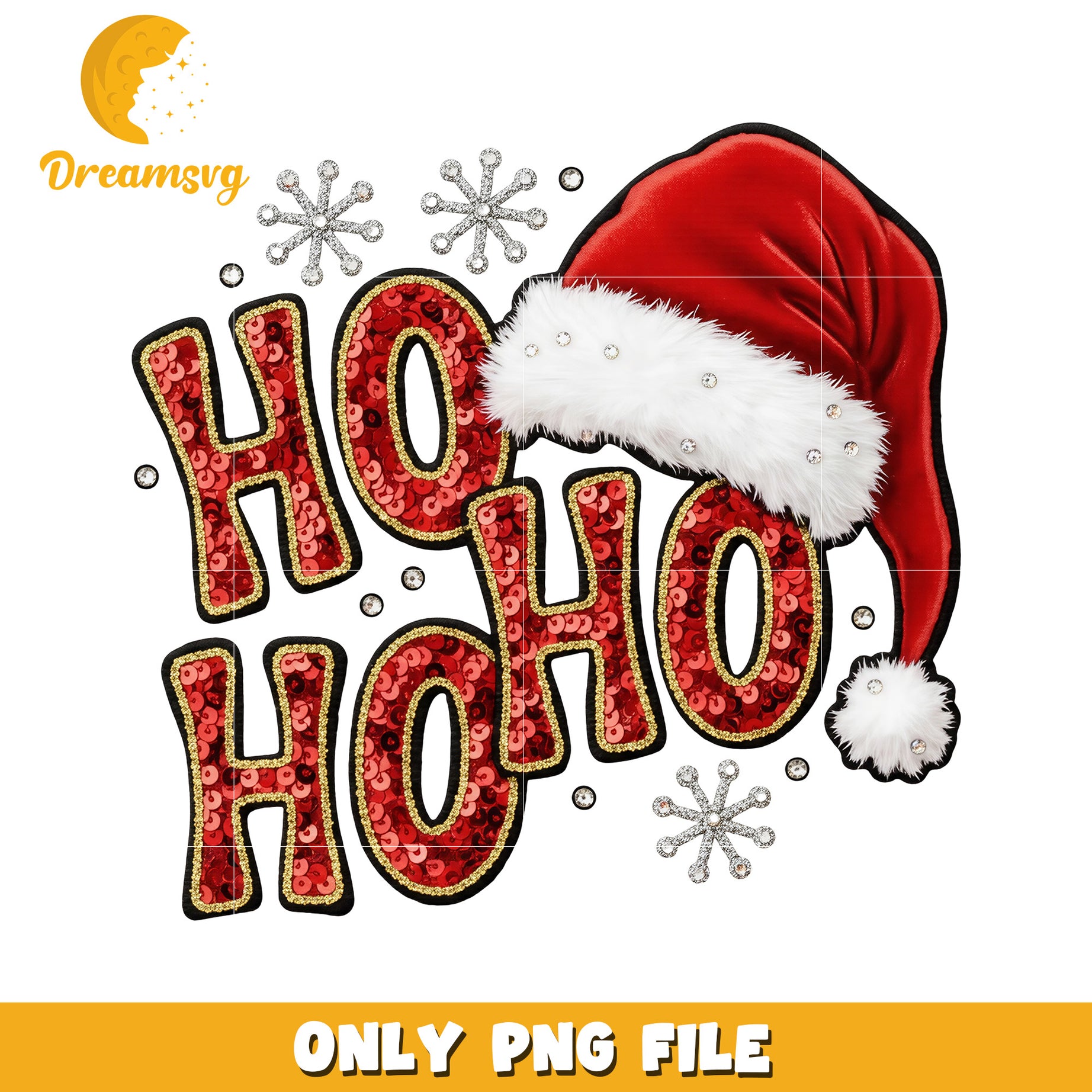 Hohoho santa png, christmas bell png, grinch quotes png