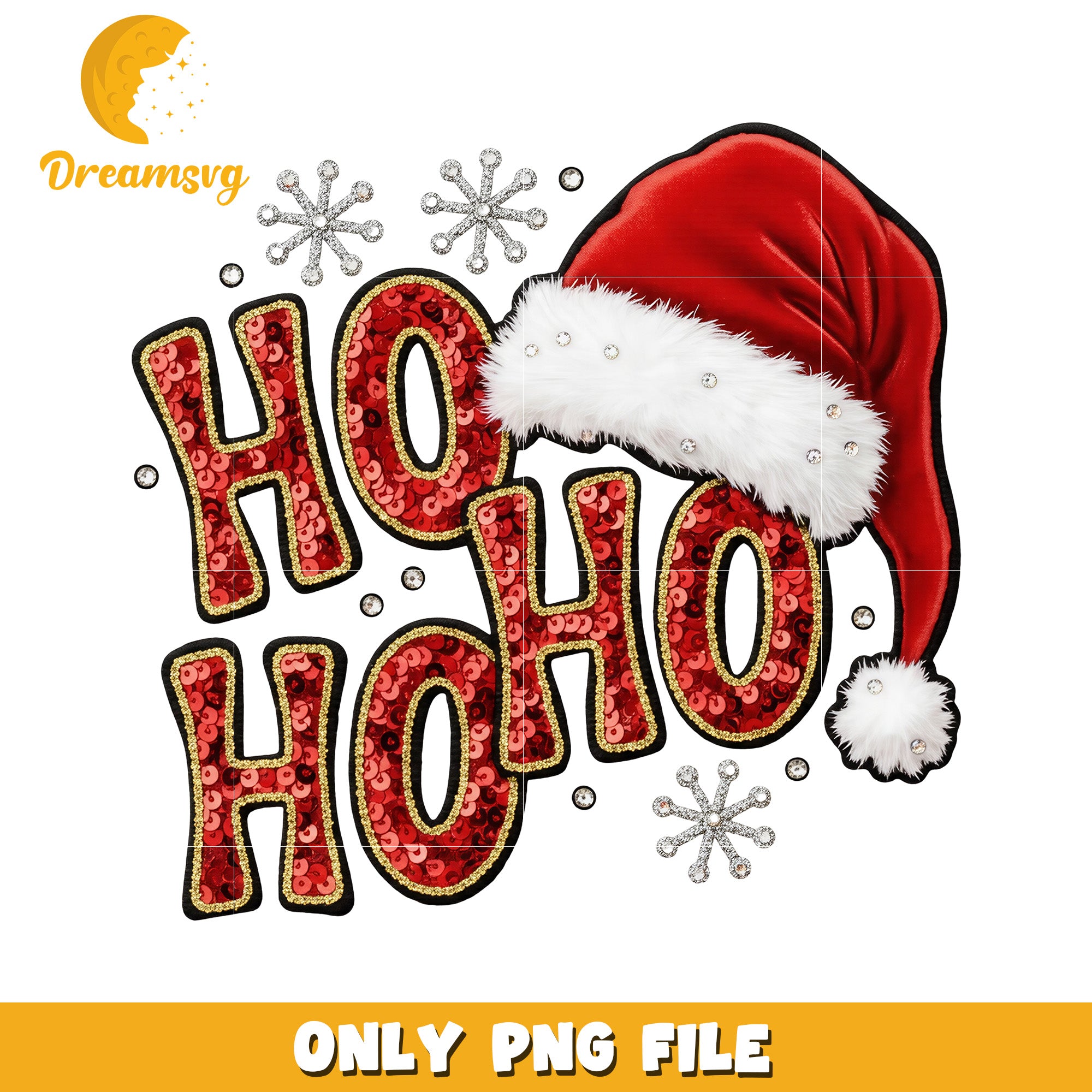 Hohoho santa png, christmas bell png, grinch quotes png