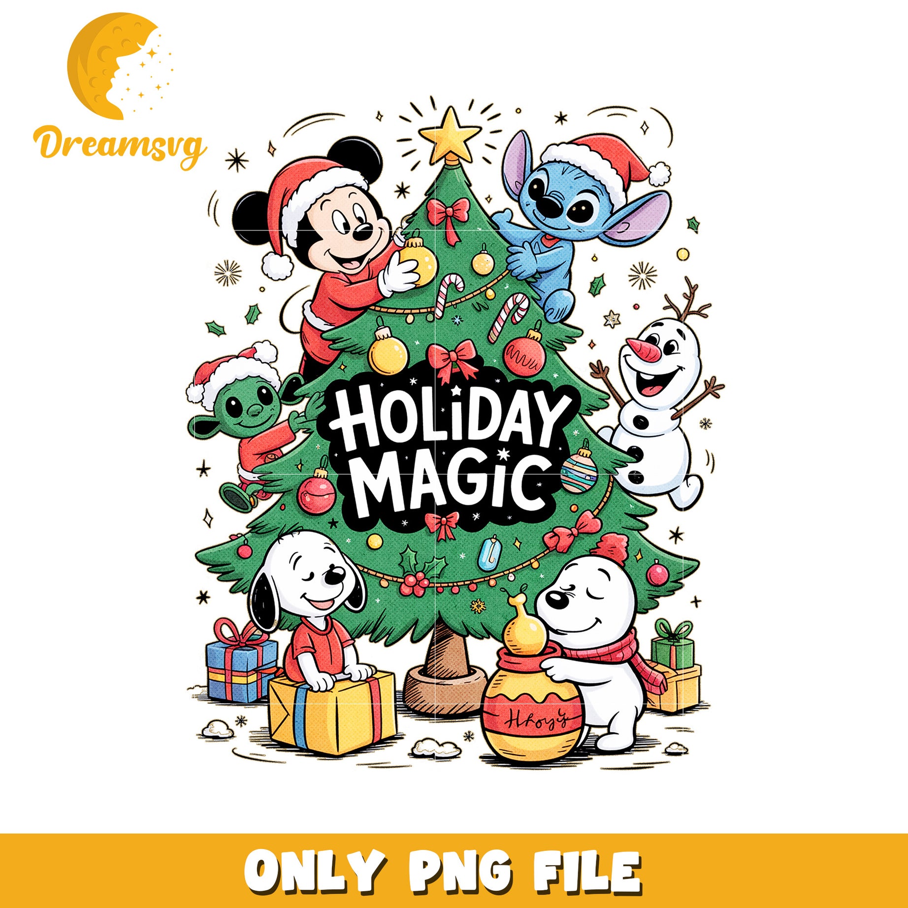 Holiday magic png, christmas grinch png, christmas songs png