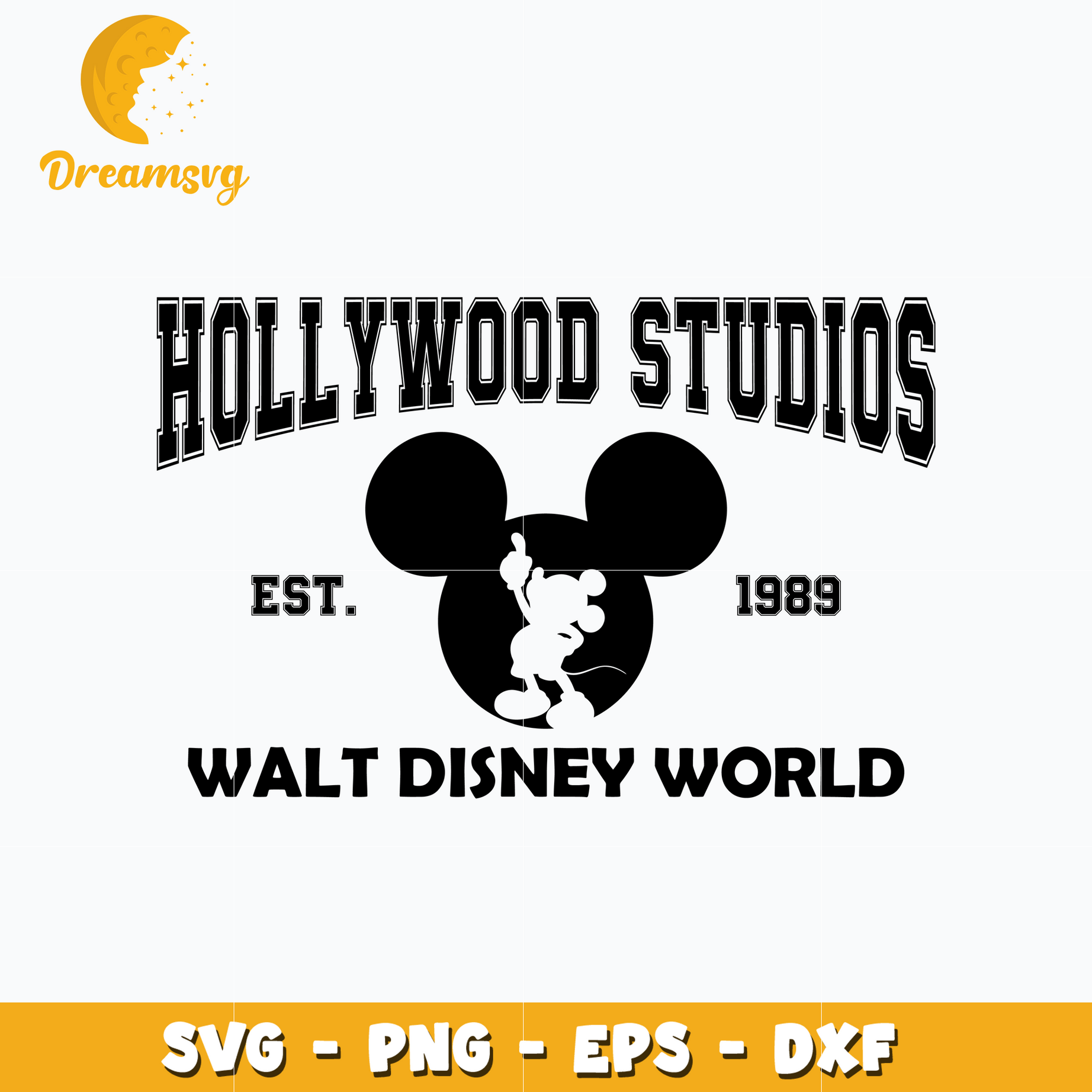 Mickey head hollywood studios svg – DreamSVG Store