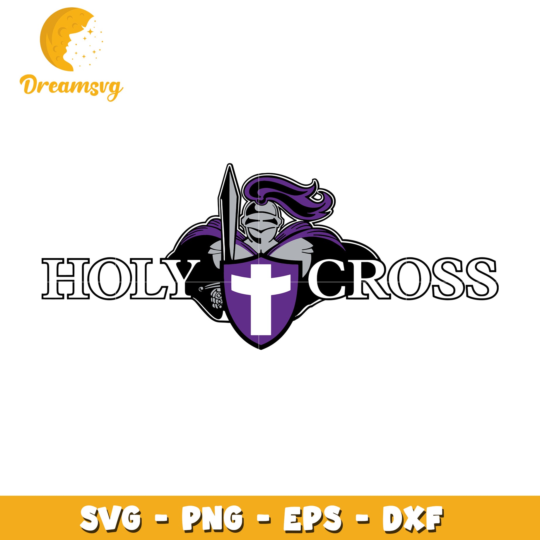 Holy Cross Knight SVG PNG EPS DXF