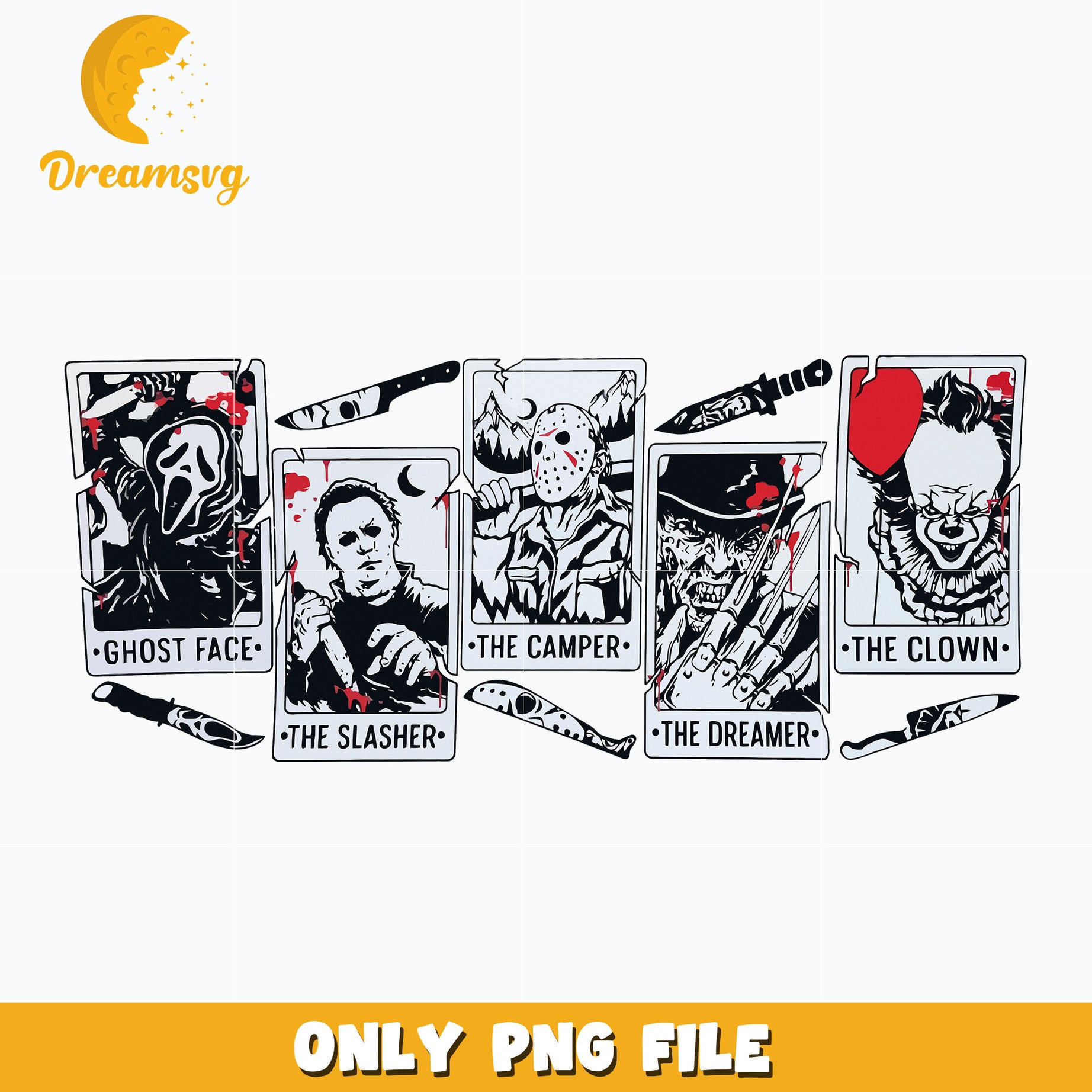 Horror Characters halloween png