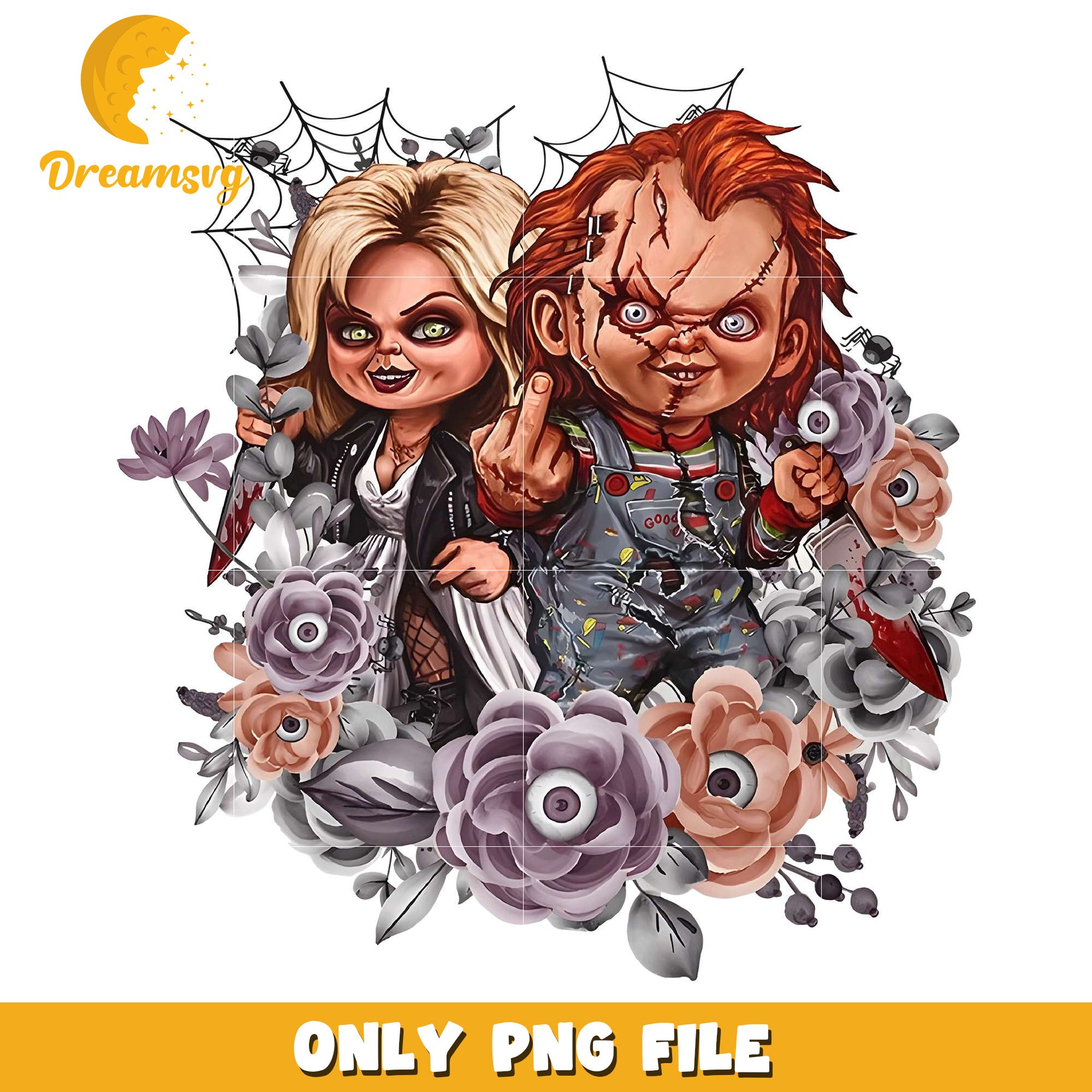 Horror Couple png, halloween horror nights​​ png, halloween​ png