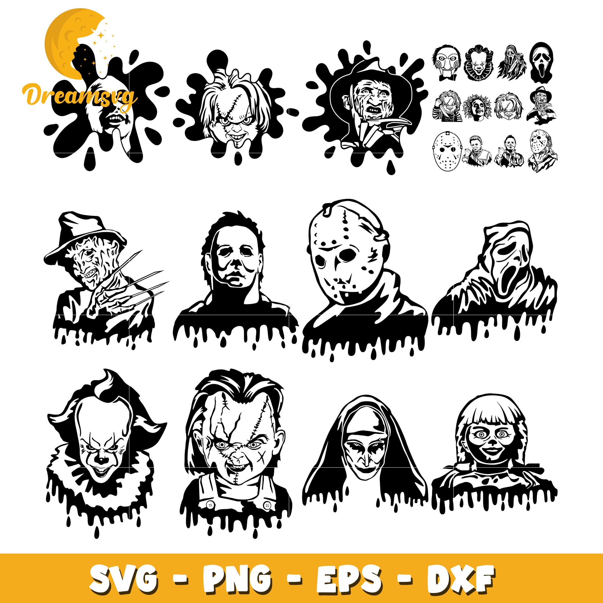 Ahtr Ror Horror Film Faces
