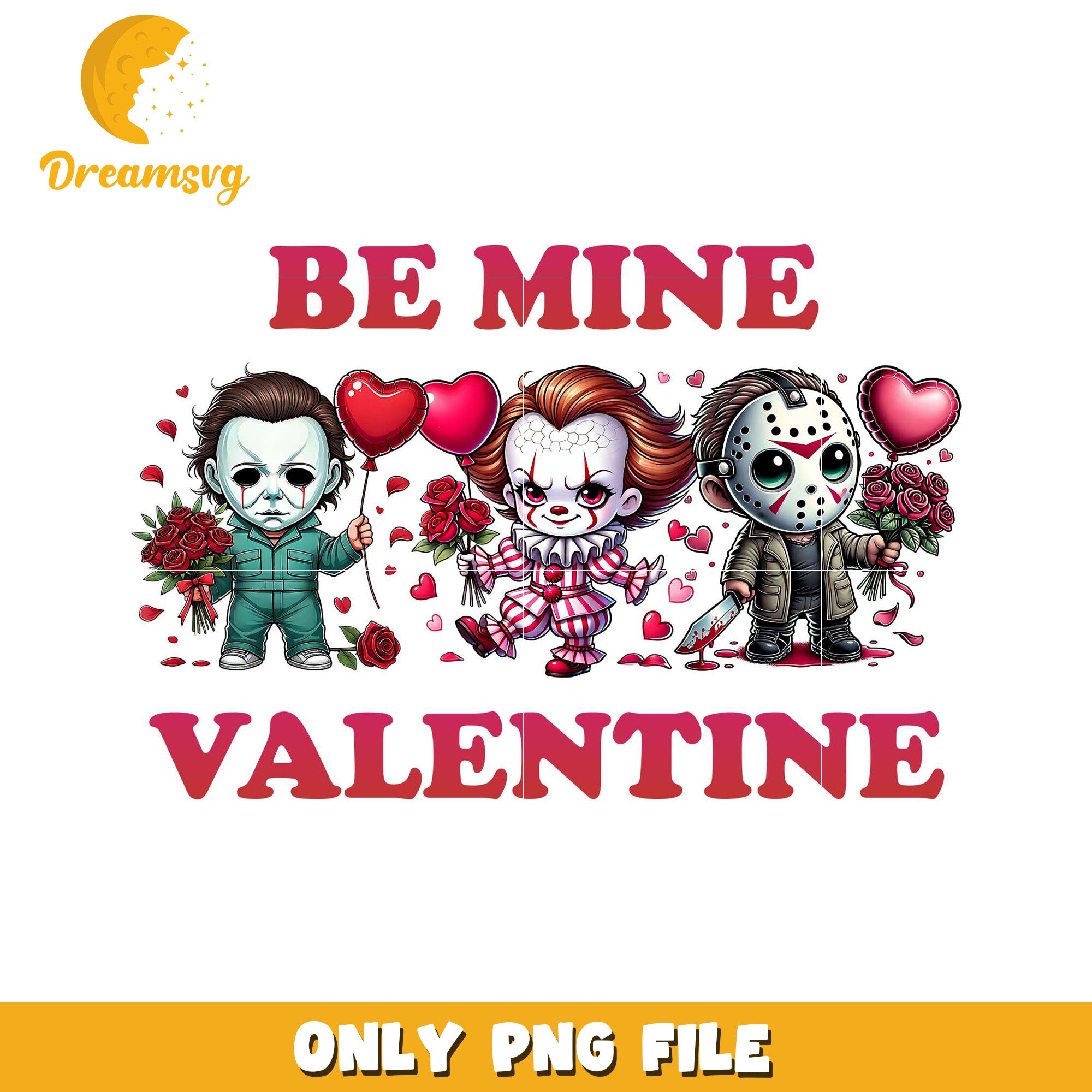 Horror Movie Valentine PNG