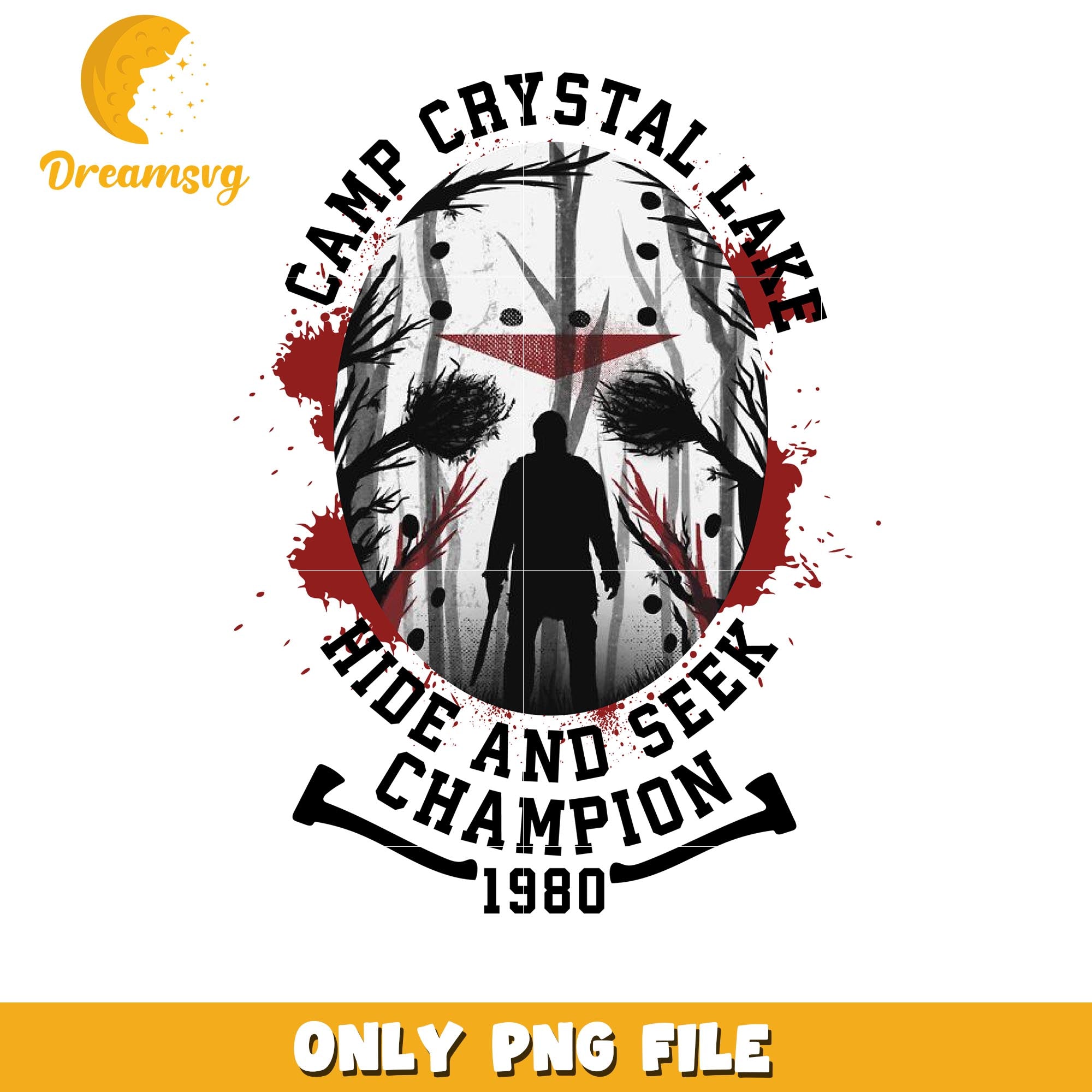 Horror camp crystal lake hide and seek png, Horror movies killers png