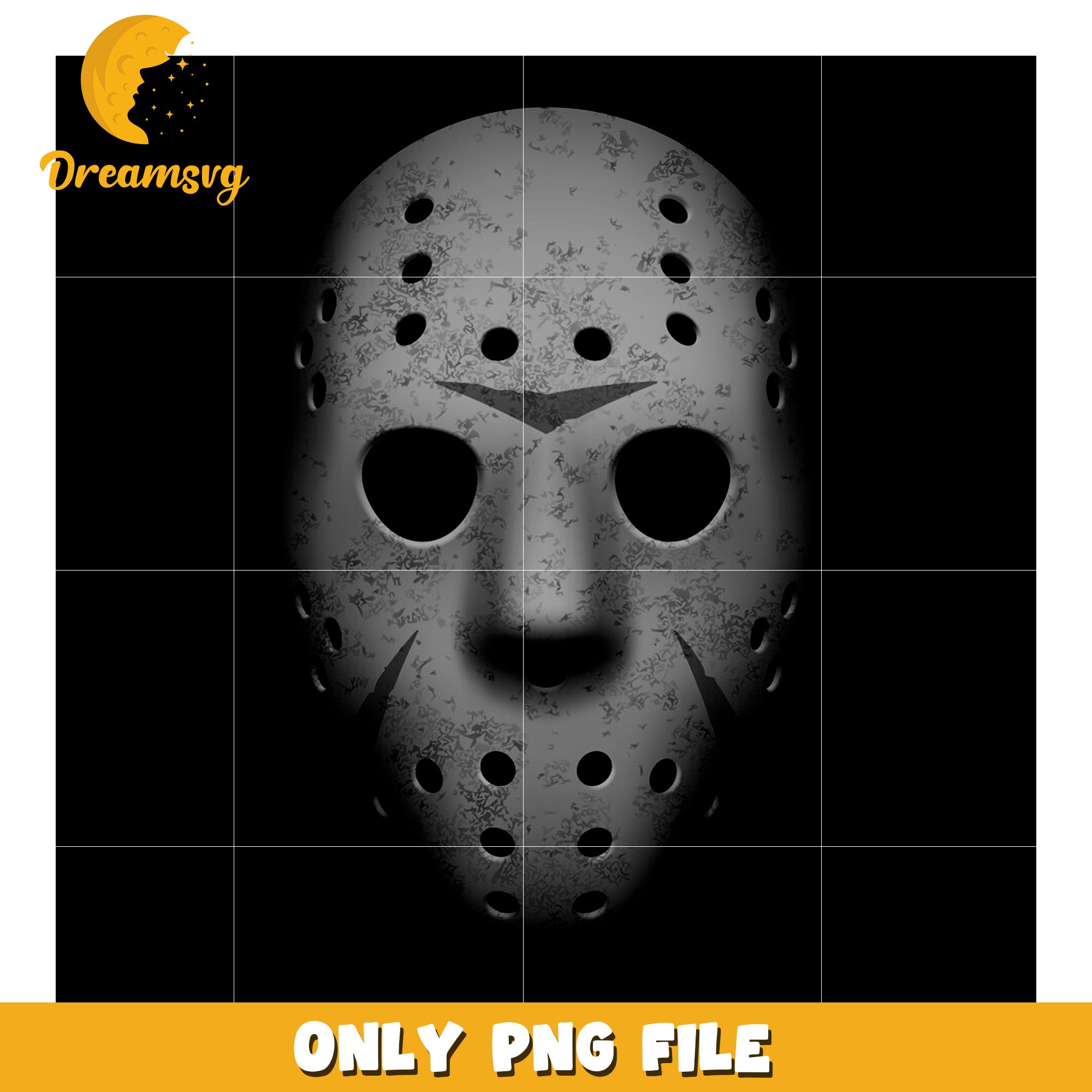 Horror jason voorhees design png, halloween png, halloween season png