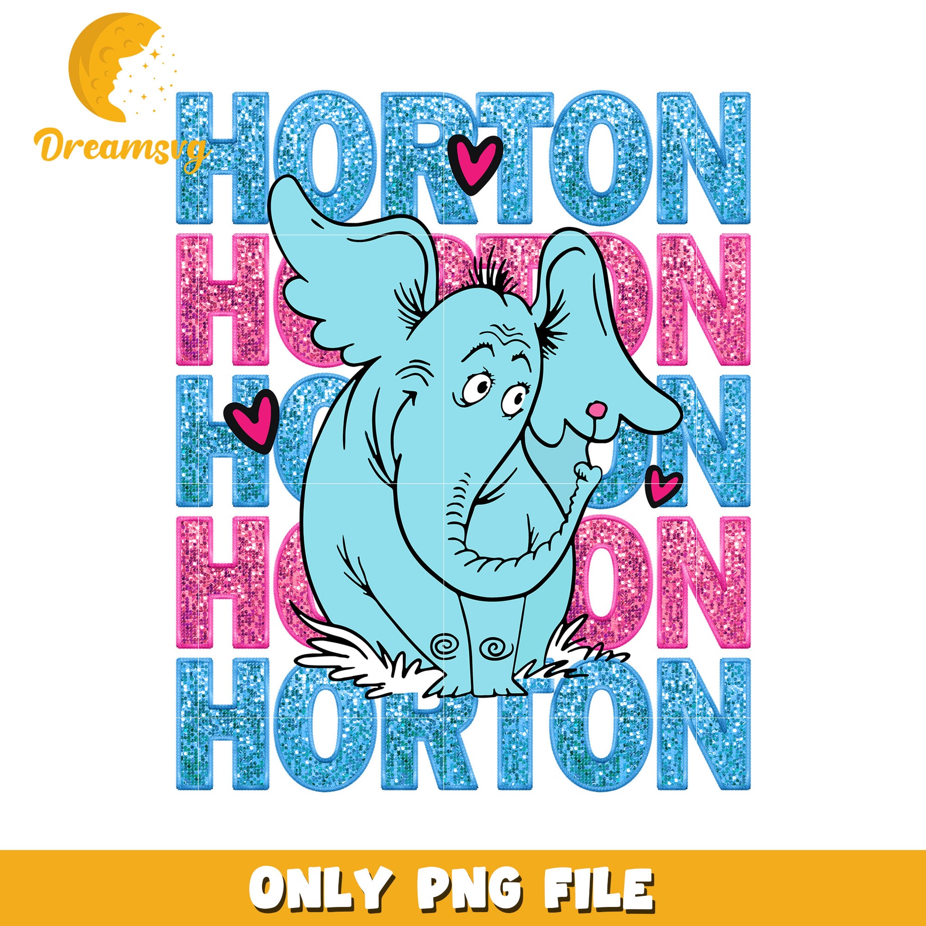 Horton Hears a Who PNG Sublimation