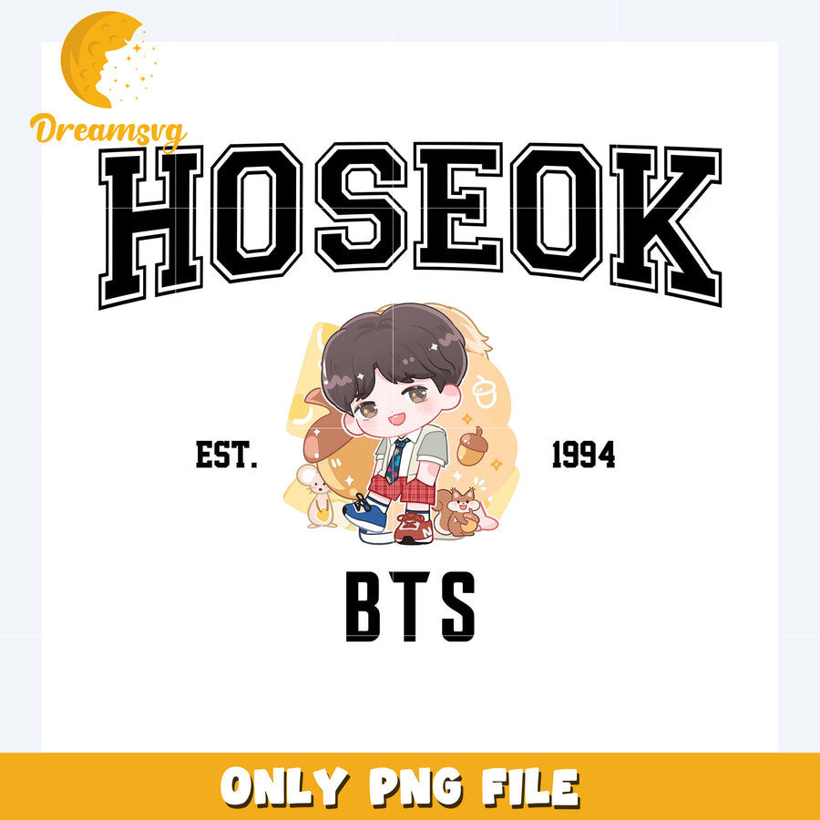 Ho seok bts png, bangtan boys png, bts members mascots​ png