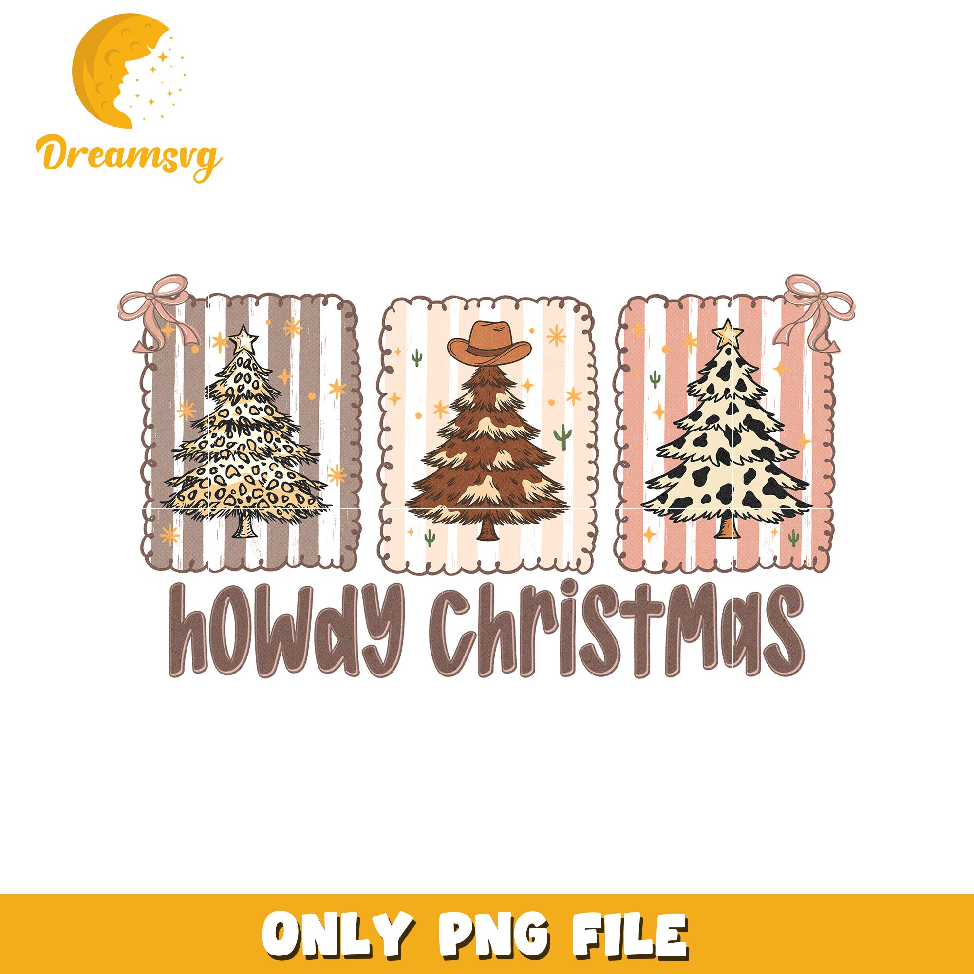 Howdy christmas design png, christmas lights​ png, christmas music​ png