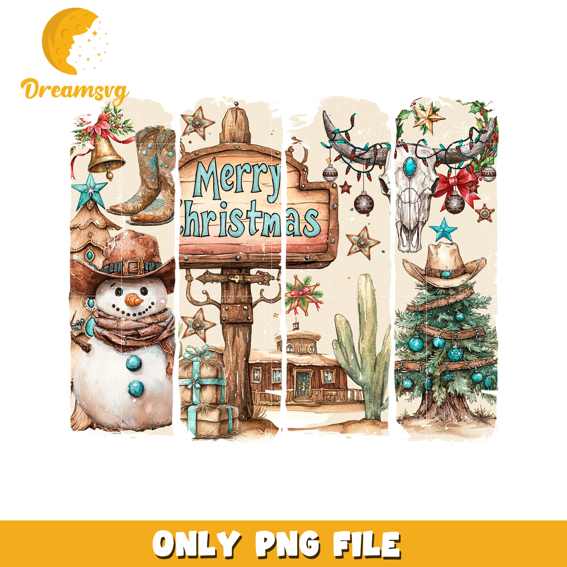 Howdy christmas png, christmas lights​ png, christmas music​ png