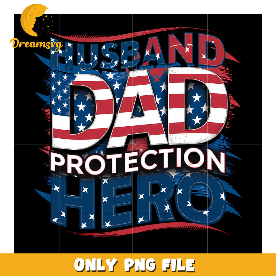 Huband dad protection png, dad protector png, father day png