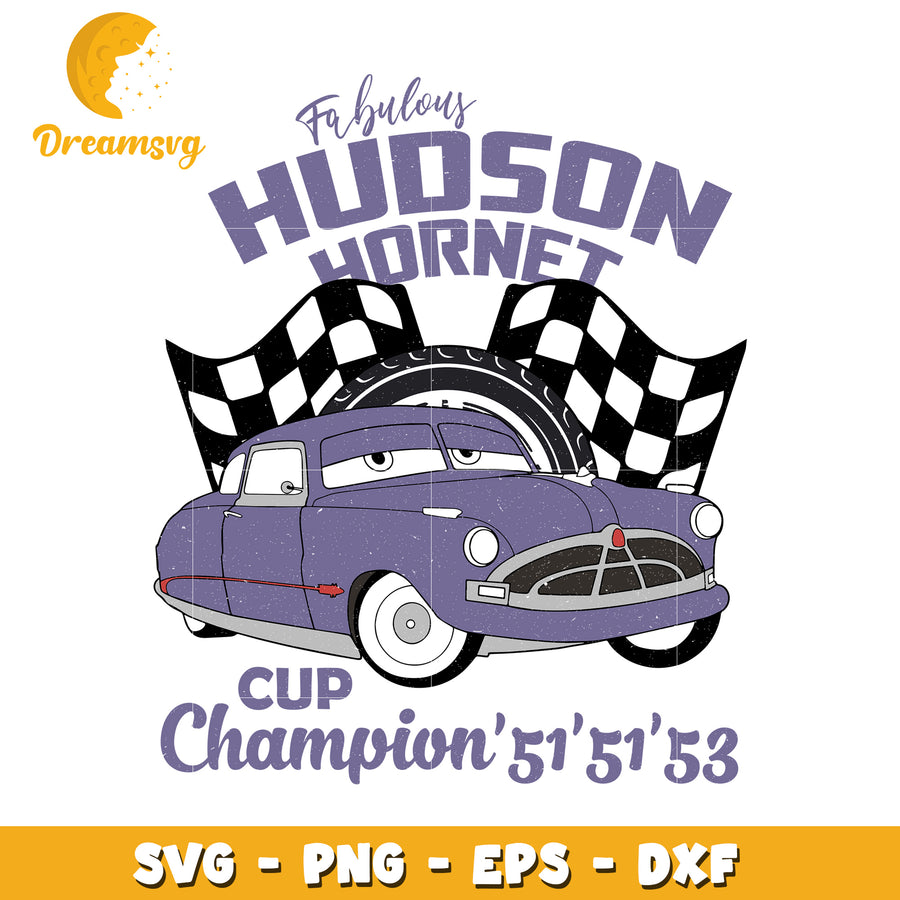 Hudson Hornet SVG Cup Champion 51 53