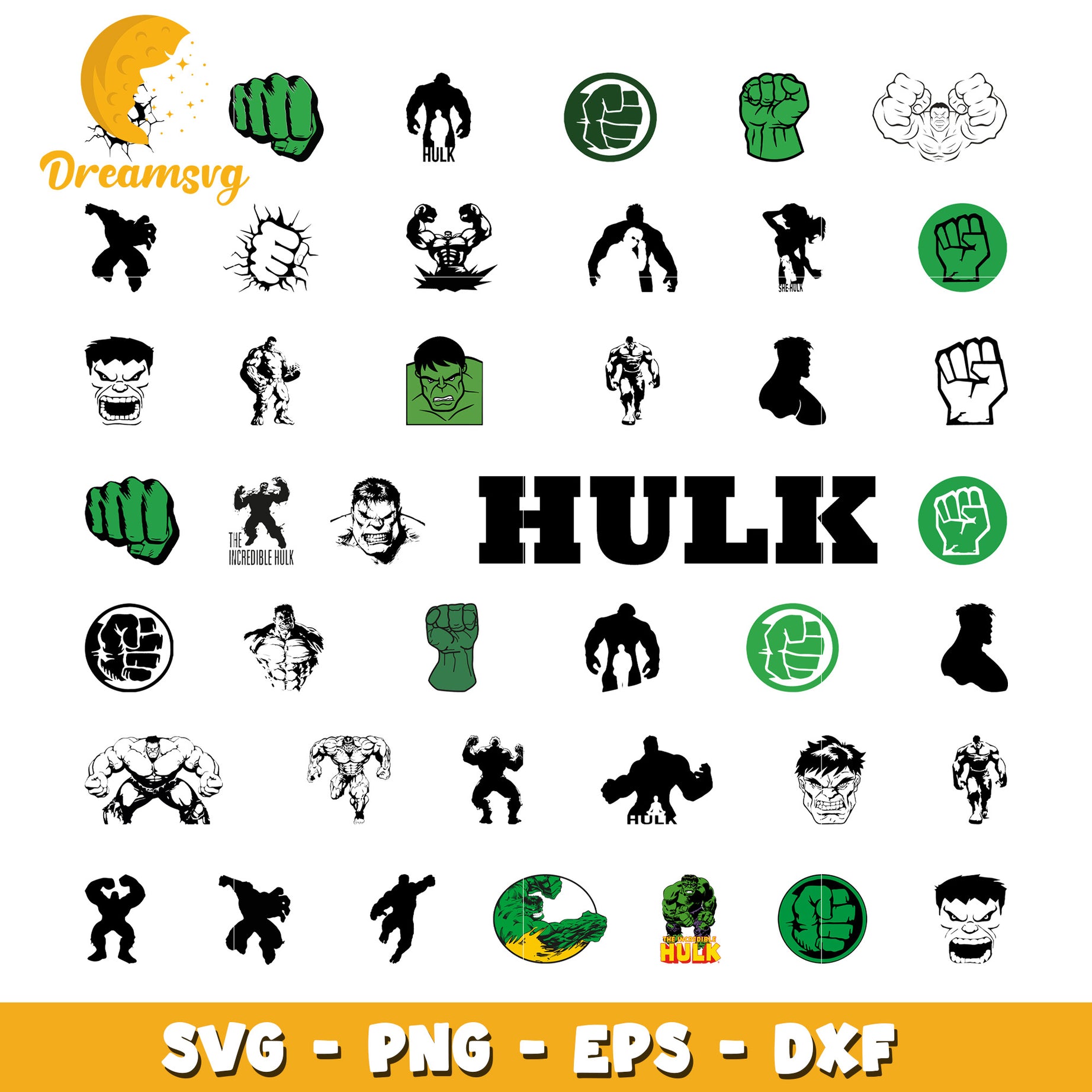 Hulk marvel avengers bundle svg, hulk marvel movie​ svg