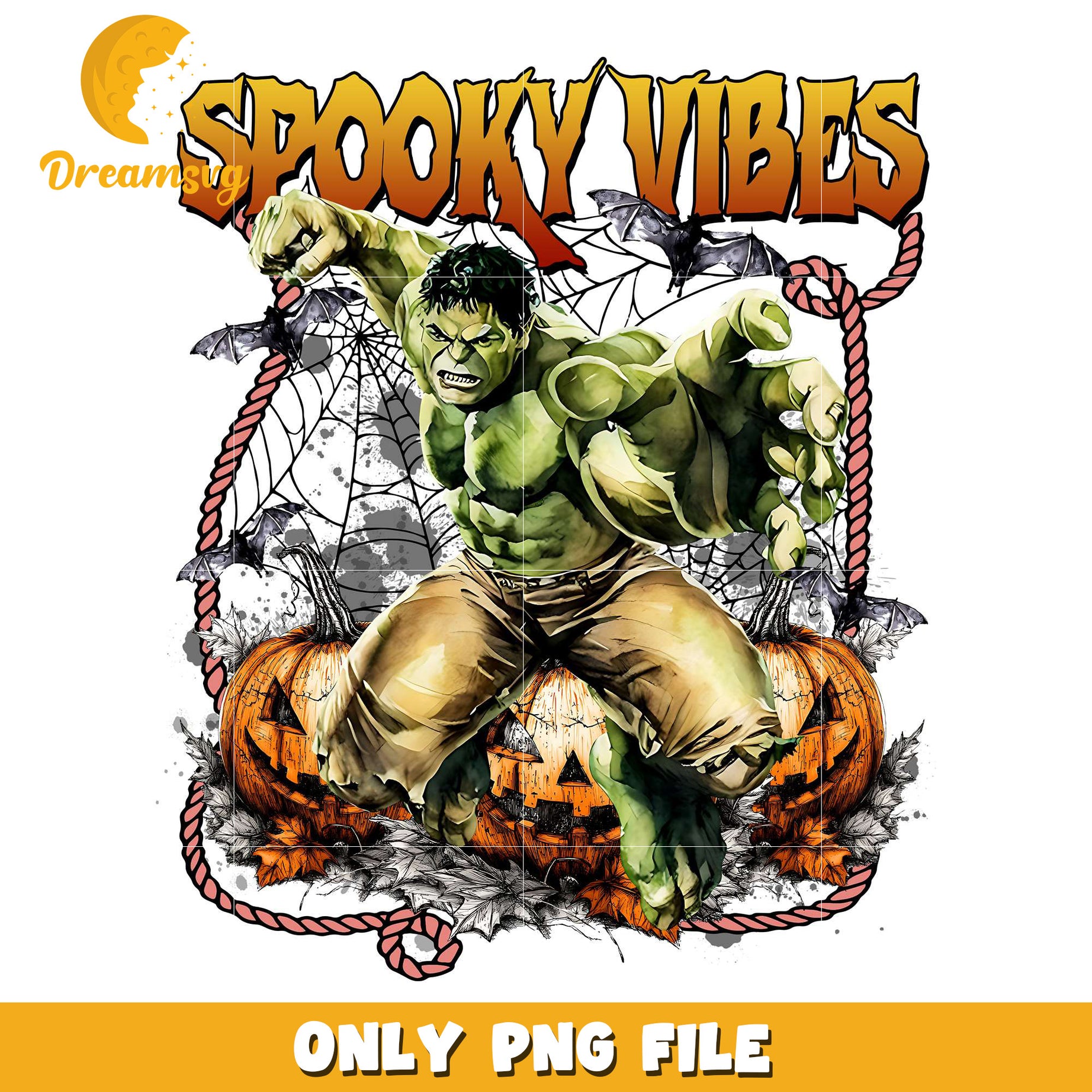 Hulk spooky vibes png, halloween eve​​ png, halloween ends​ png