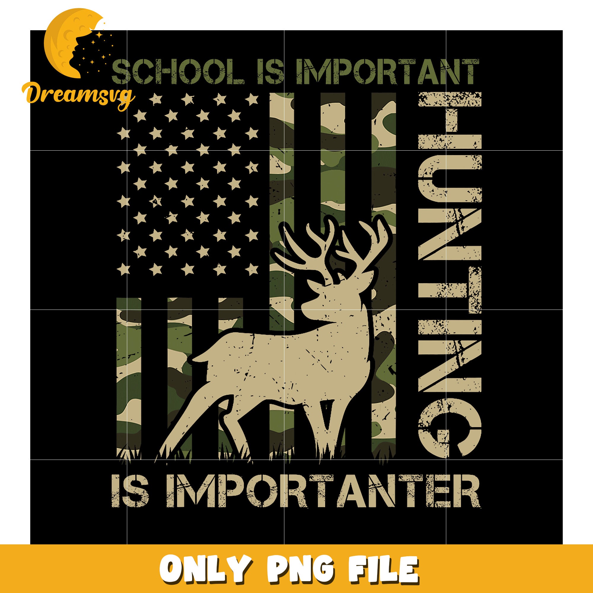 Hunting Is More Important PNG