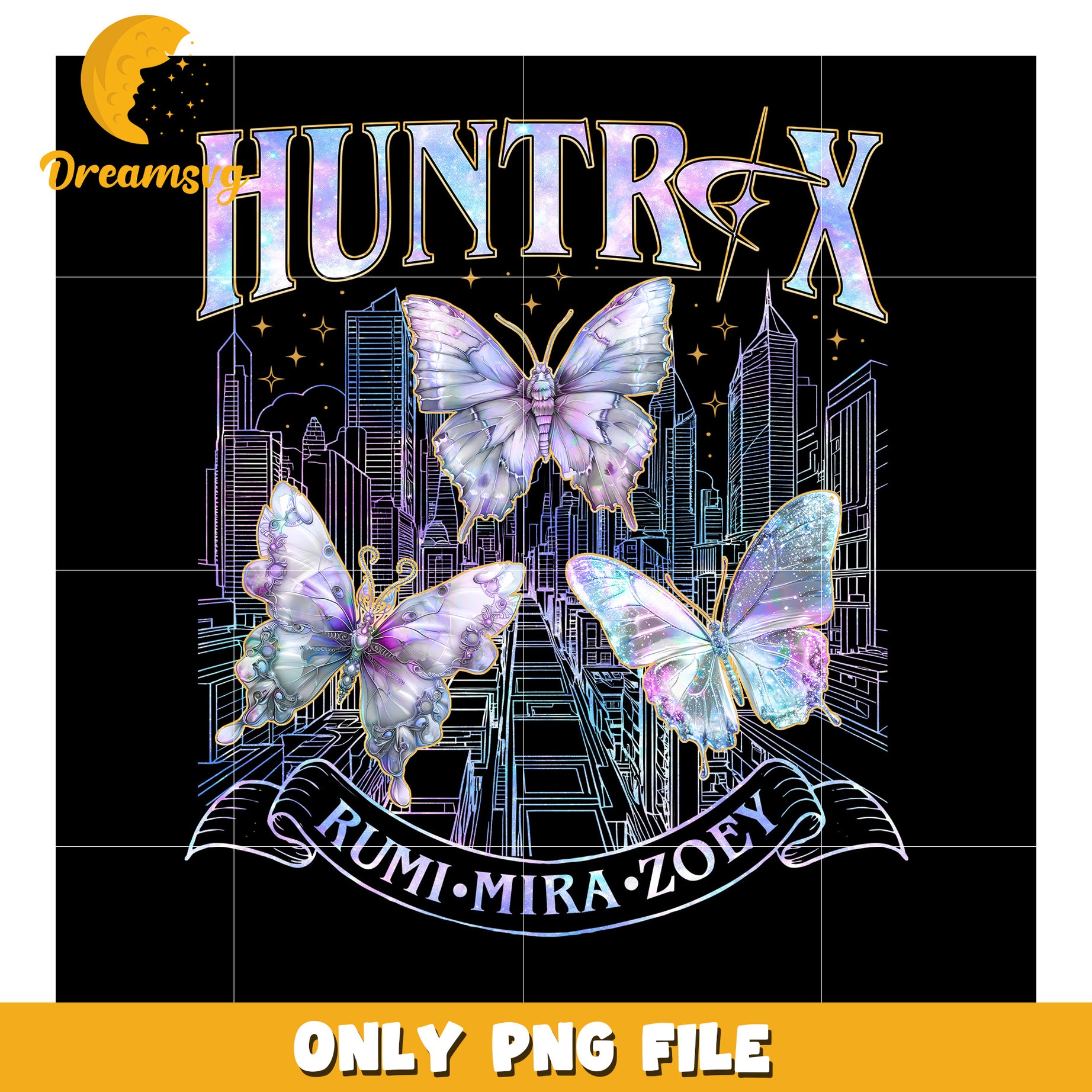 Huntrix Girls  Rumi Mira Zoey Kpop Hunter png, kpop band manhwa png, huntrix png
