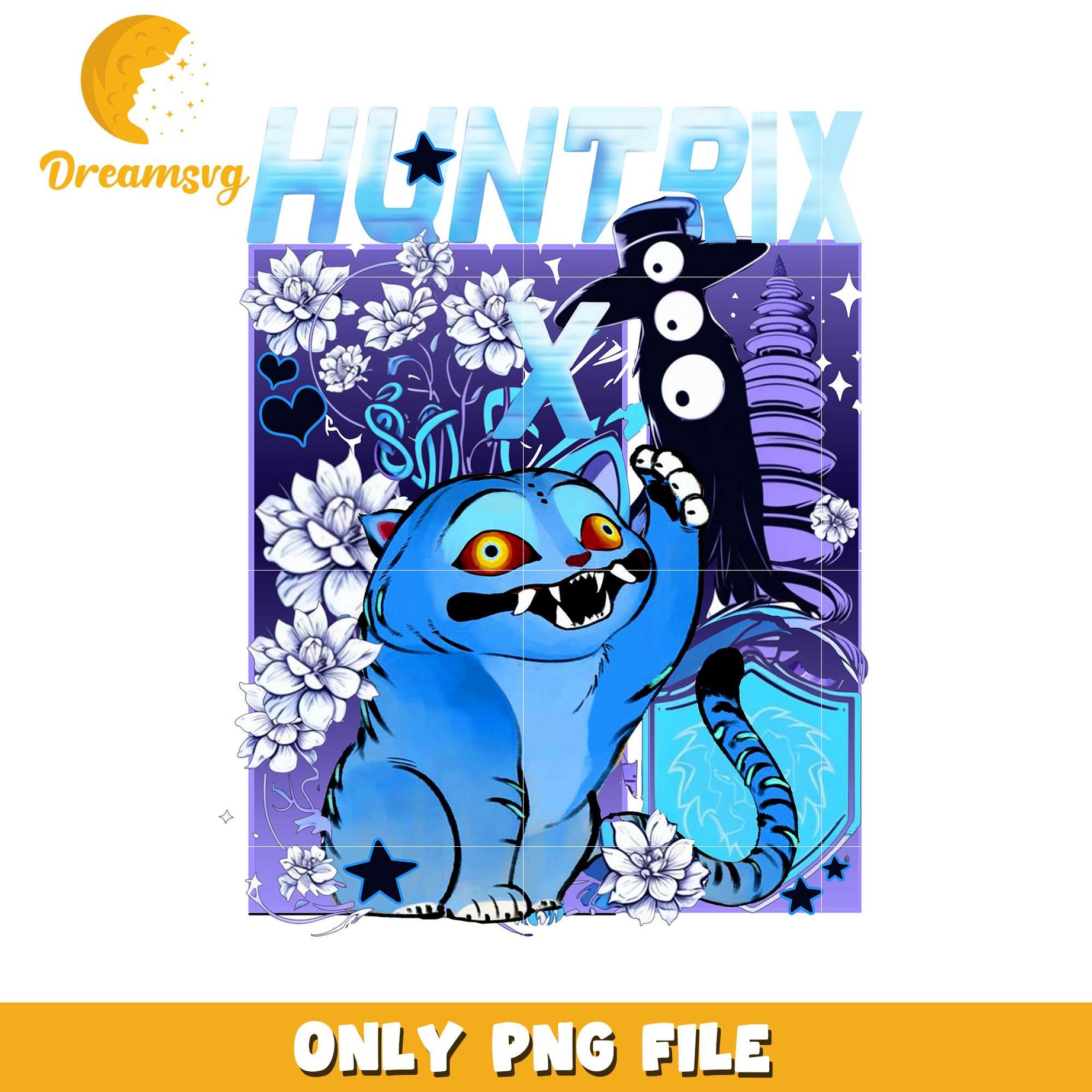 Huntrix blue tiger png, romance boys band png, kpop demon hunter png