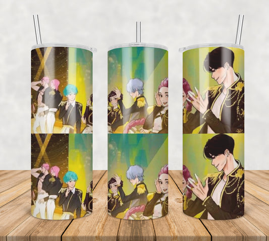 Huntrix collab saja tumbler png, huntrix saja tumbler png, huntrix collaboration tumbler png