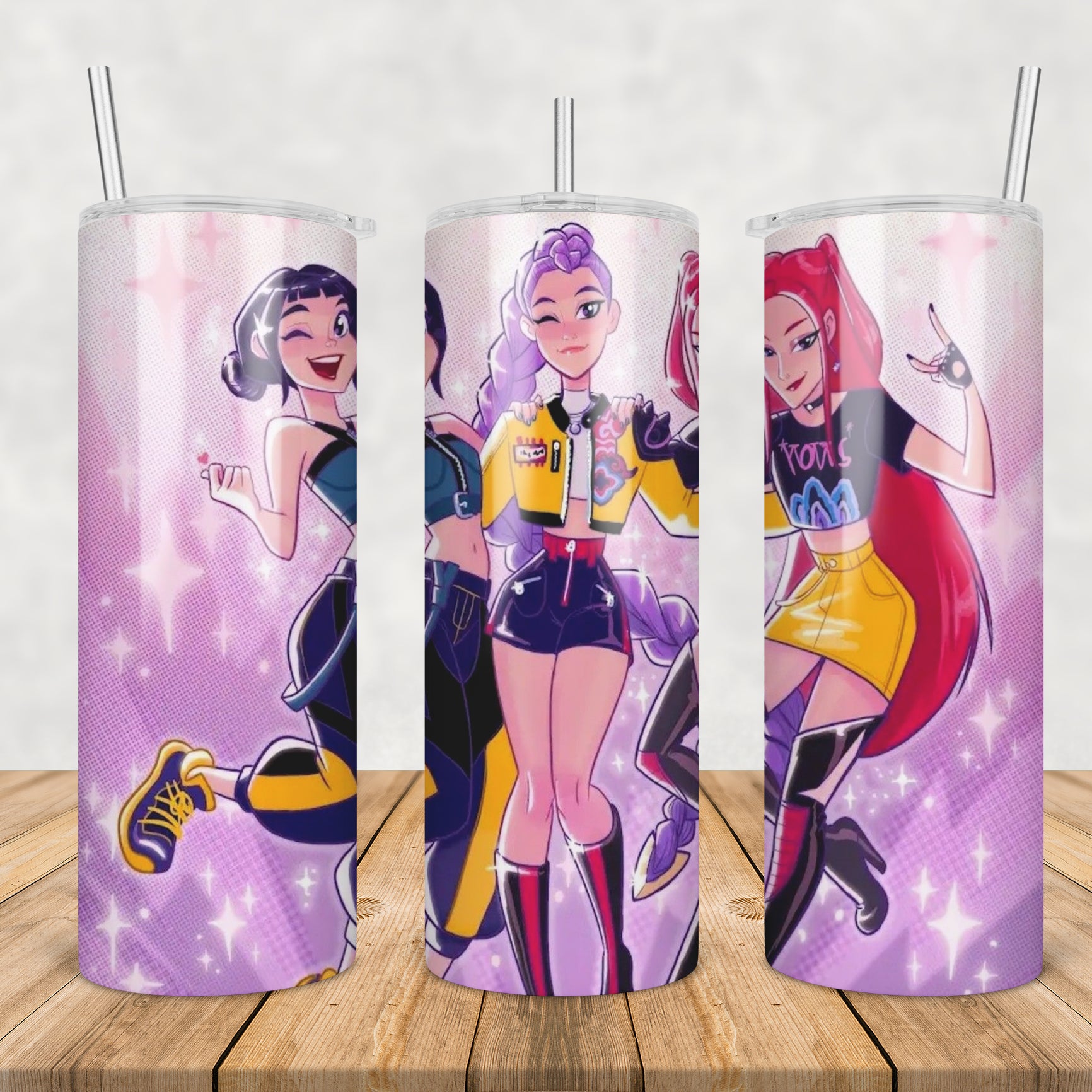 Huntrix girls logo tumbler png, huntrix girls tumbler png, huntrix design tumbler png