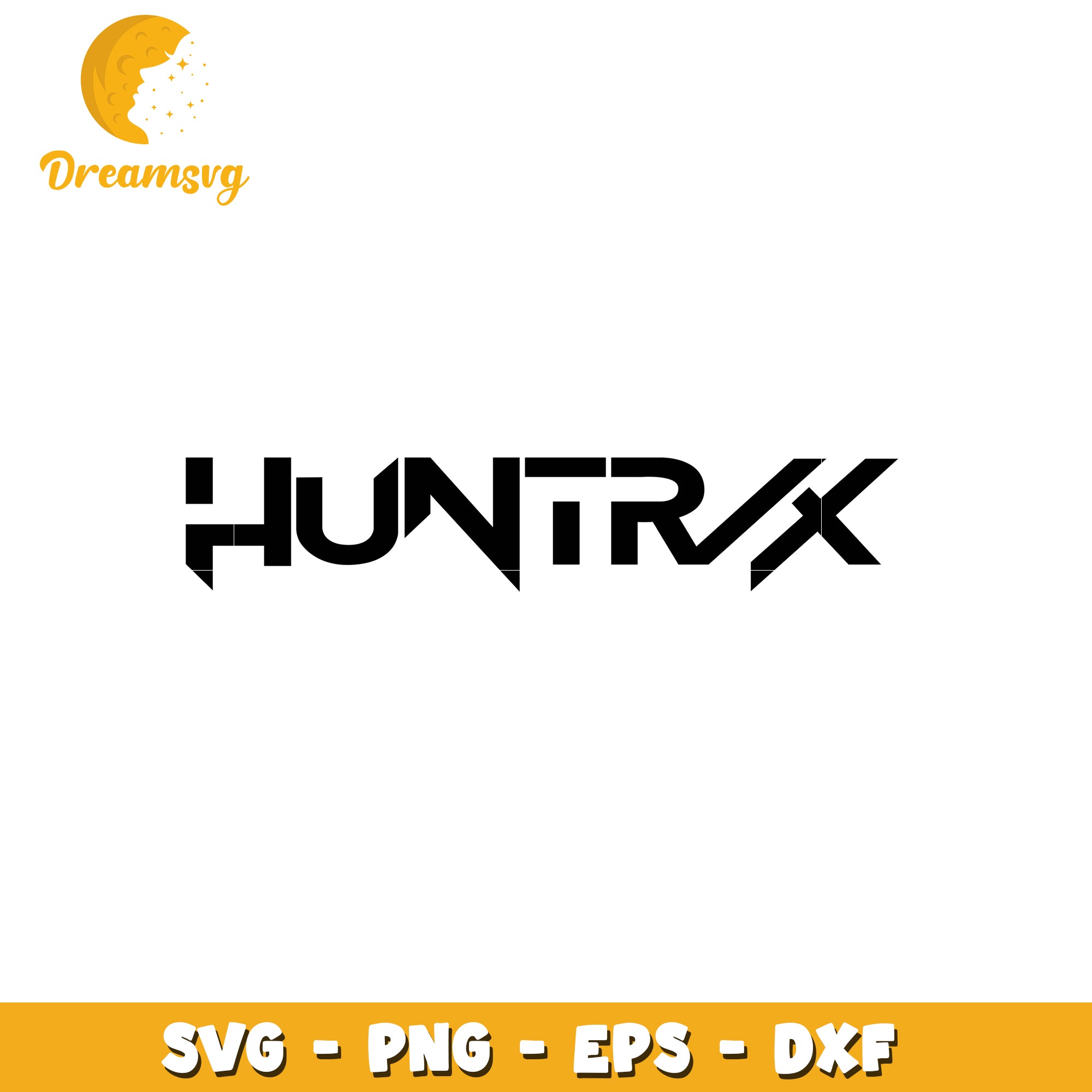 Huntrix logo black design svg, huntrix black logo svg, huntrix kpop svg