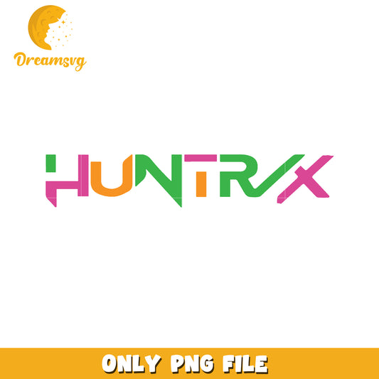 Huntrix logo red yellow and green png, korean manhwa png, kpop cartoon png