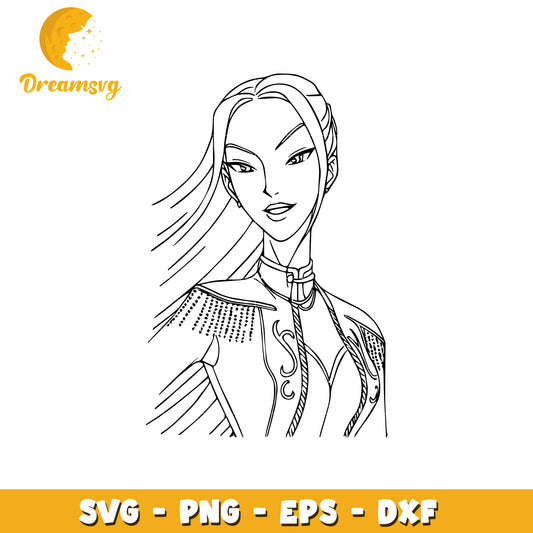 Huntrix mira design svg, huntrix mira svg, mira huntrix kpop svg