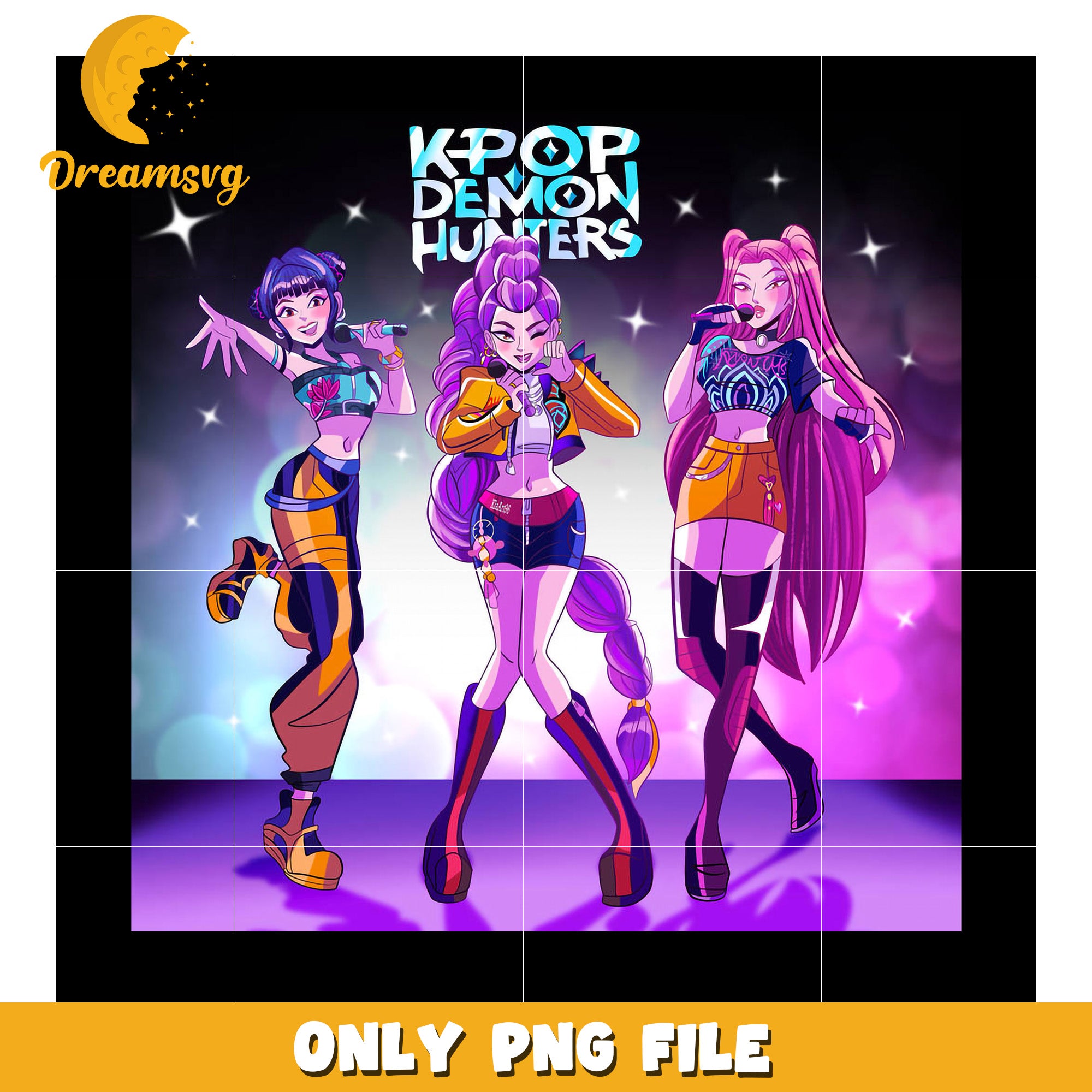 Huntrix performance png, demon hunters png, huntrix and saja png ...