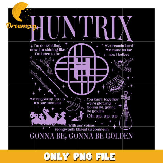 Huntrix purple logo png, kpop cartoon png, kpop demon hunters png