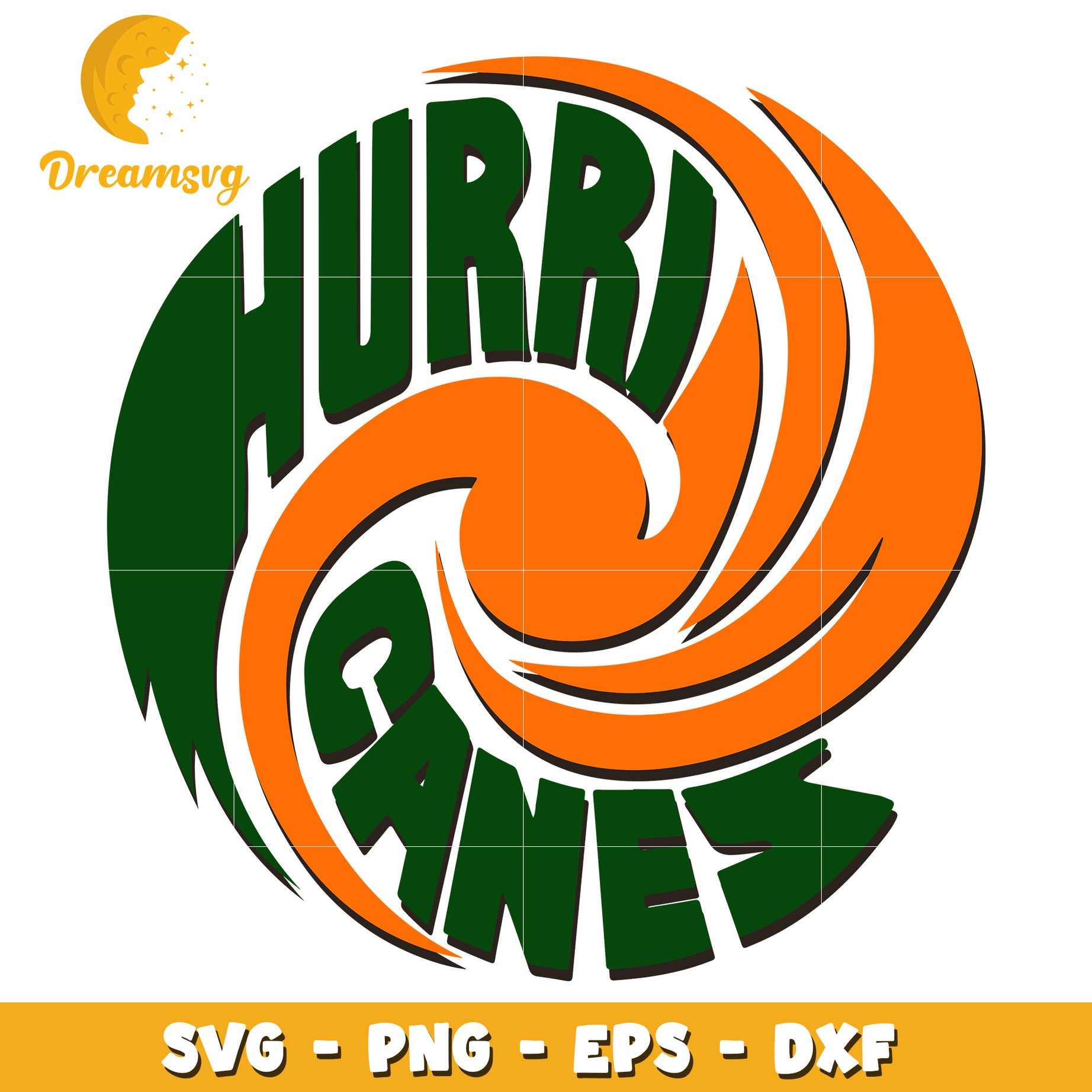 Hurricanes SVG PNG EPS DXF Cut File