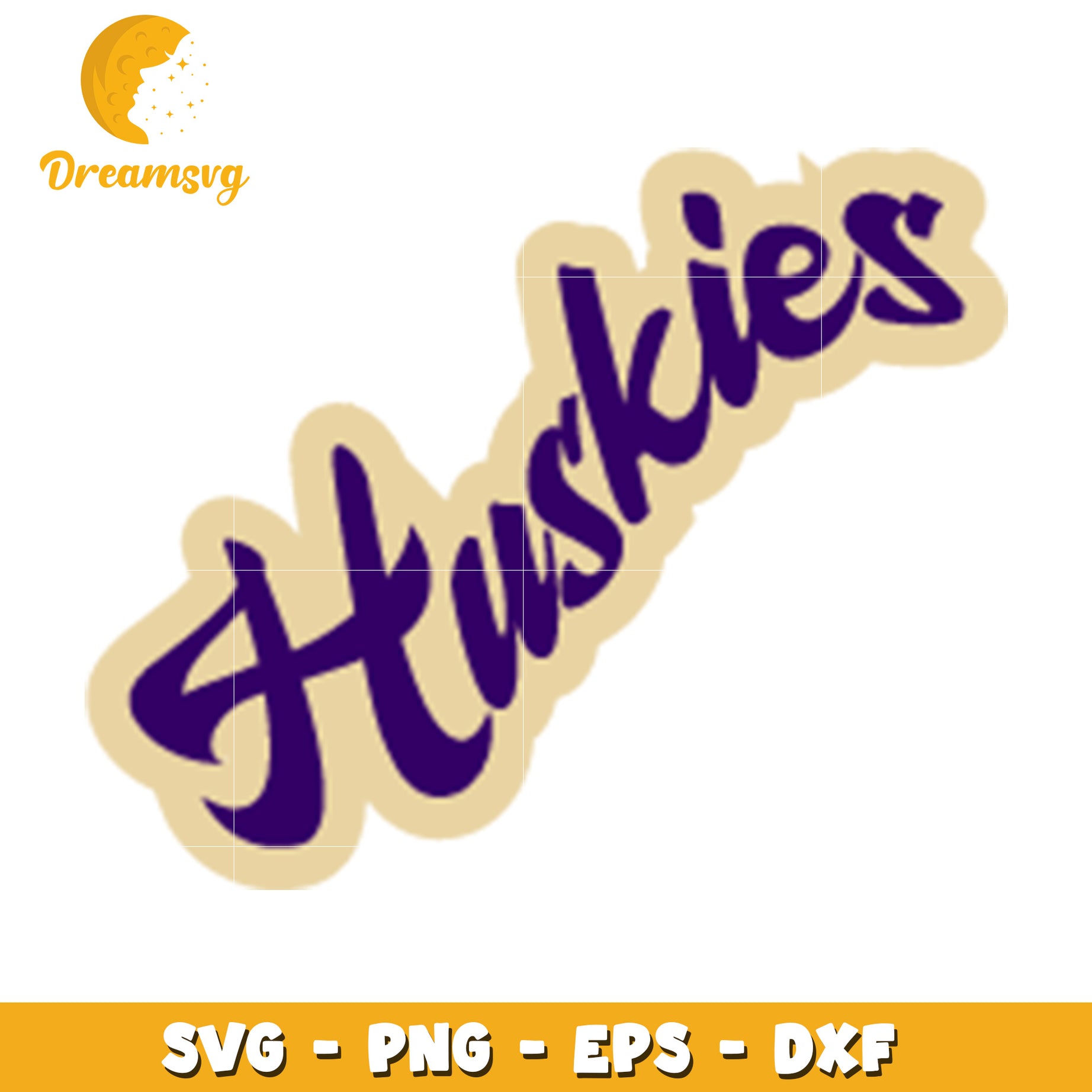 Huskies SVG PNG EPS DXF Cut File