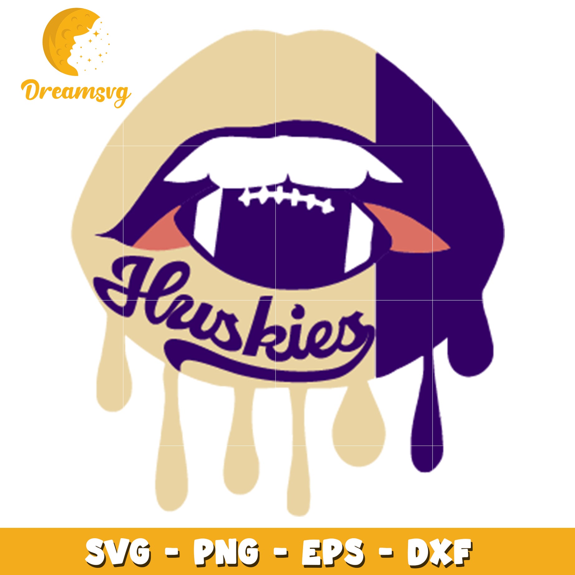 Husky Lips SVG PNG EPS DXF Cut File
