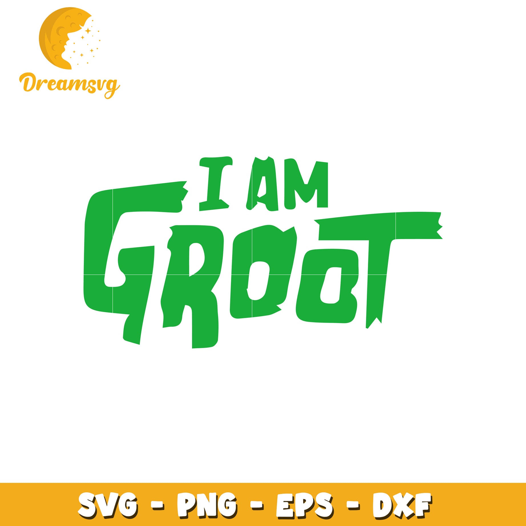 I Am Groot SVG Cut File