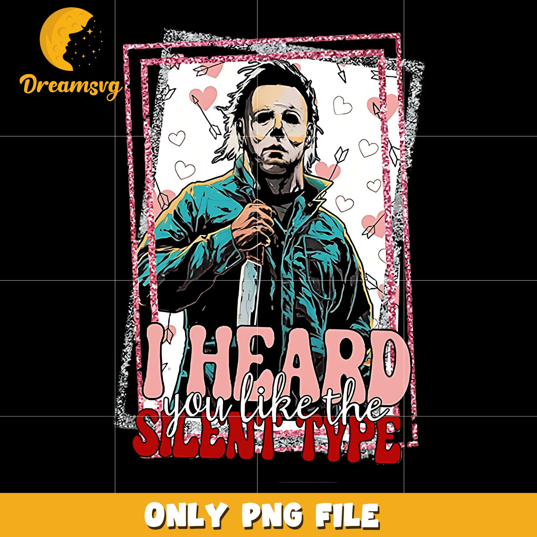 I Heard You Like The Silent Type Halloween png, halloween cartoons​ png, halloween movies​ png