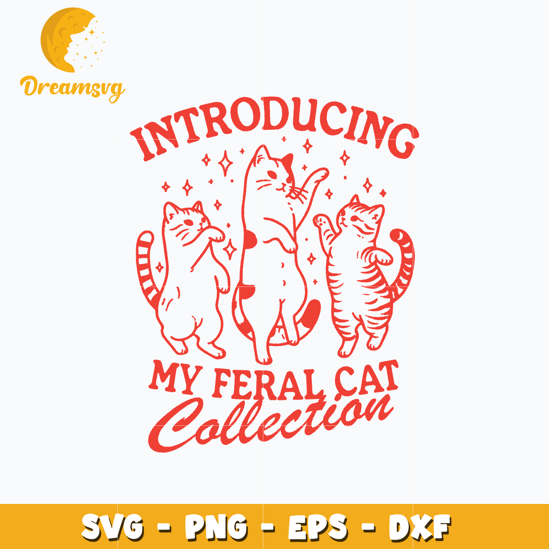 Introducing my feral cat collection SVG