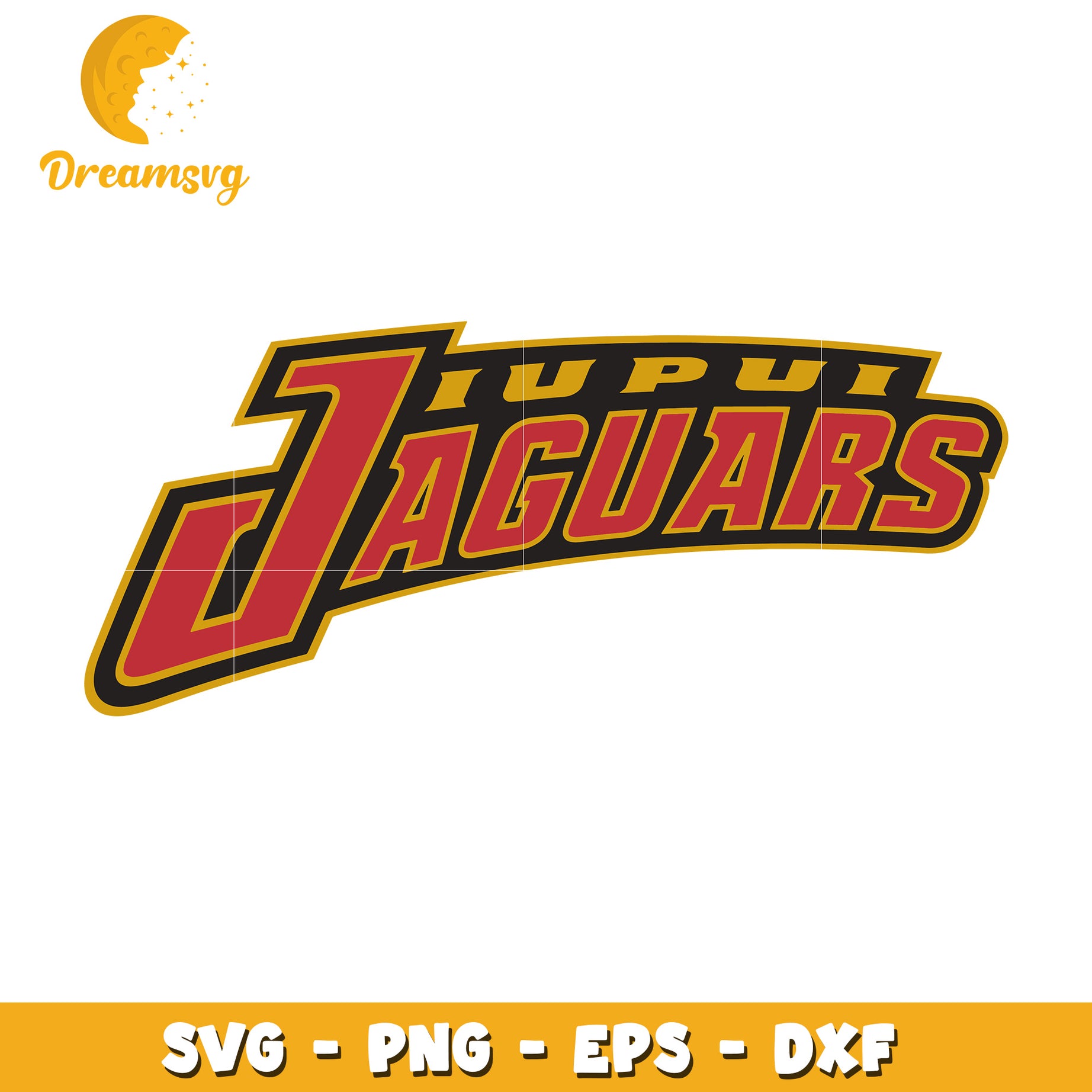 IUPUI Jaguars Logo Vector SVG for Crafts and Design Projects