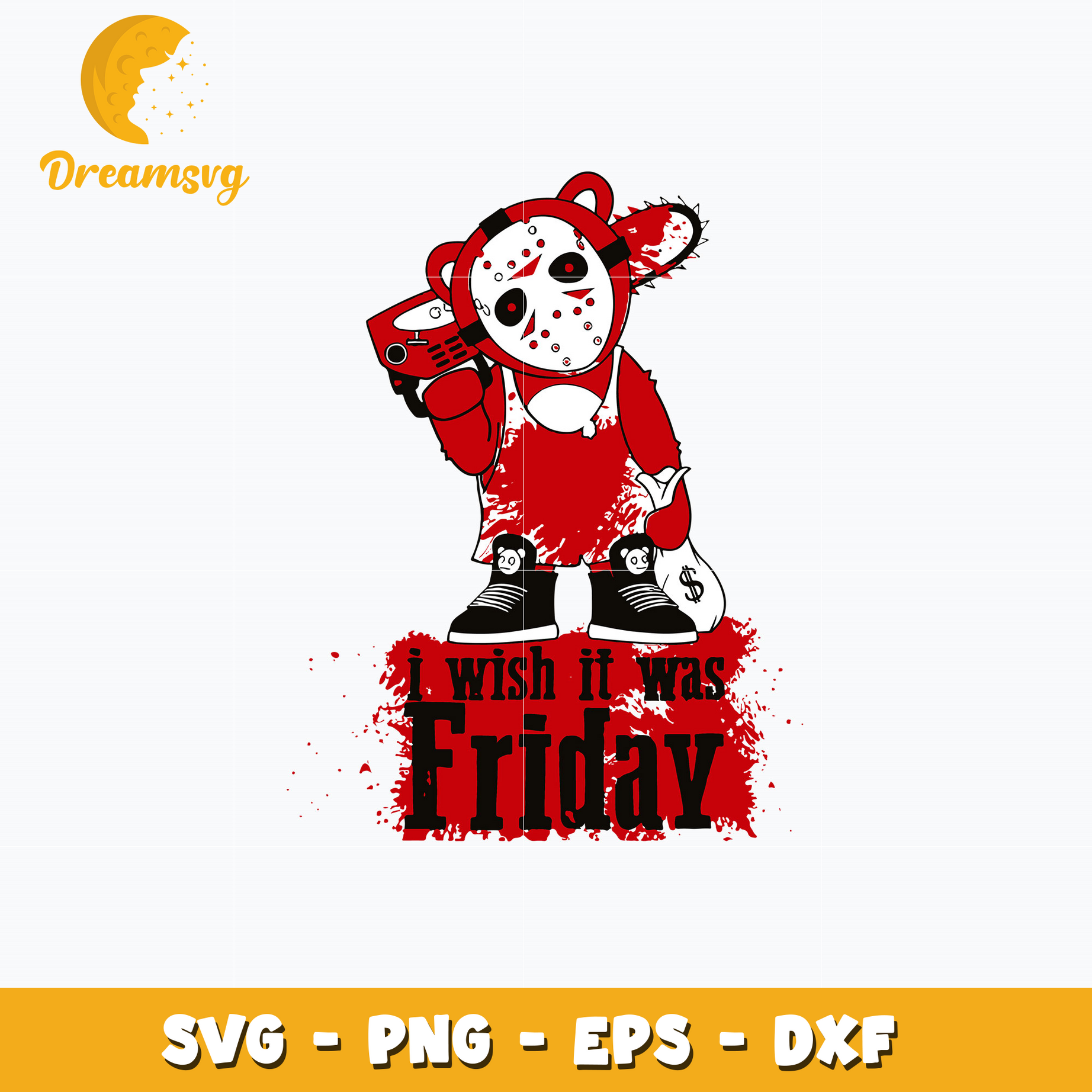 I Wish It Was Friday Svg, Leatherface Svg