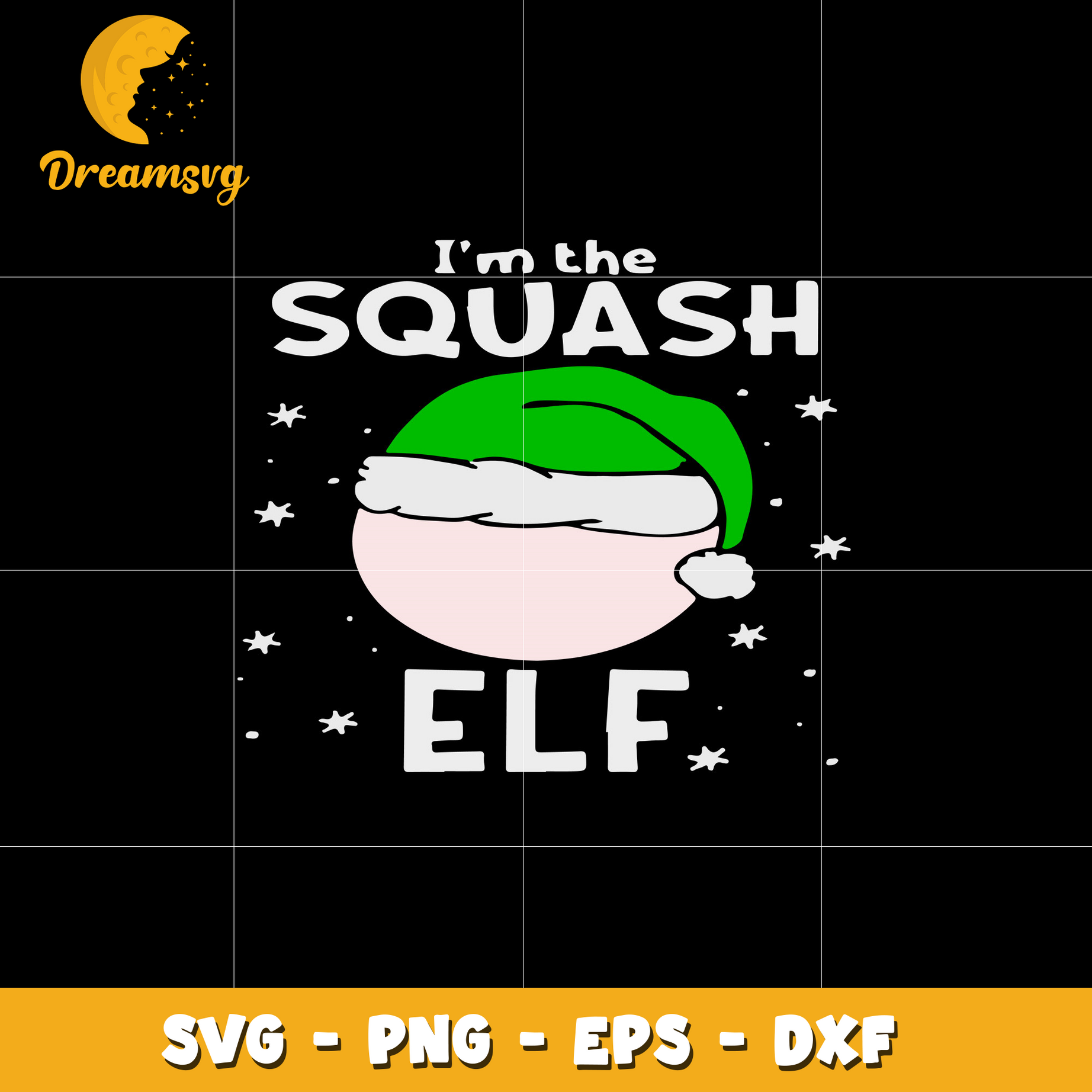 I'm The Squash Elf Svg, The Elf Svg