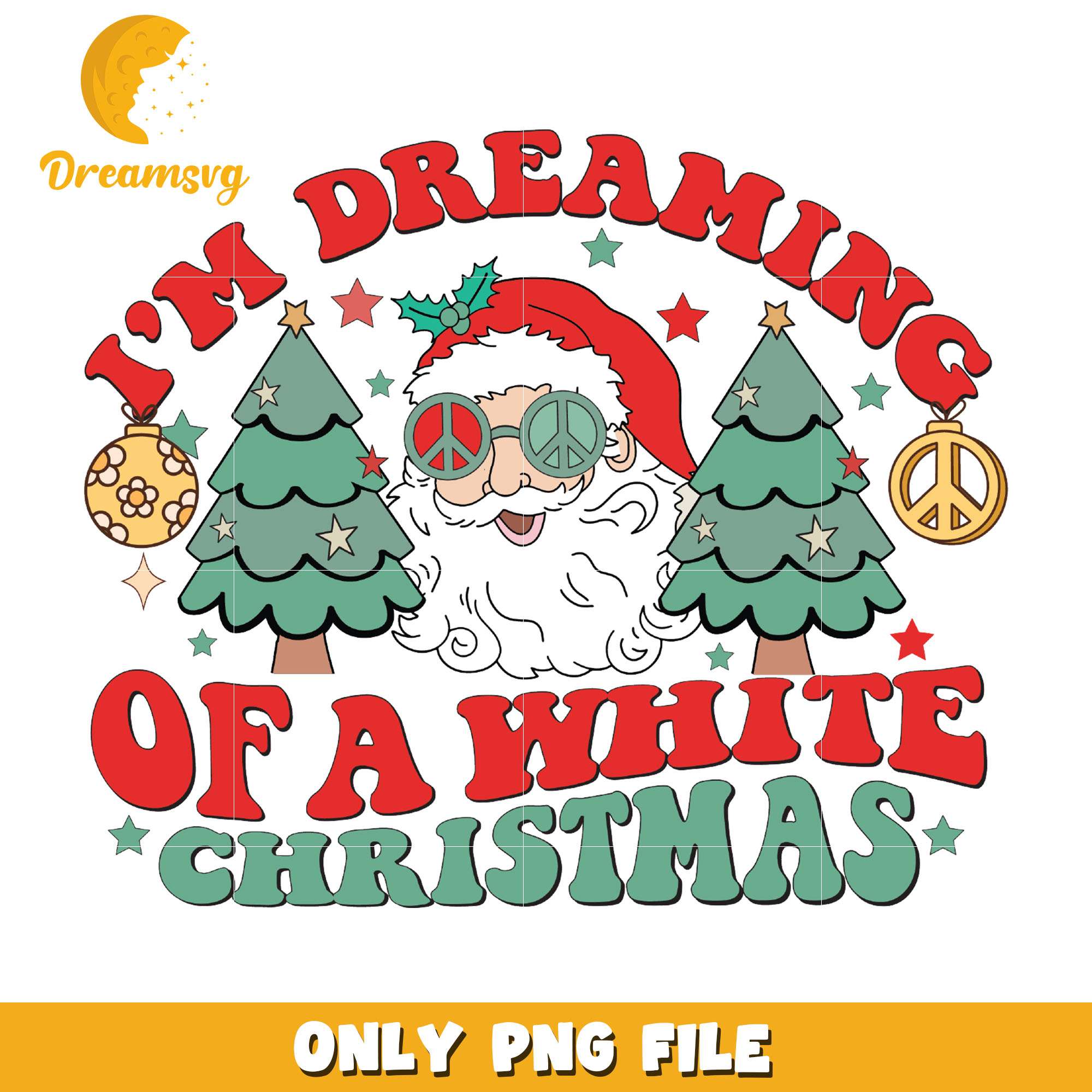 I'm deaming of a white christmas png, white christmas png, christmas png