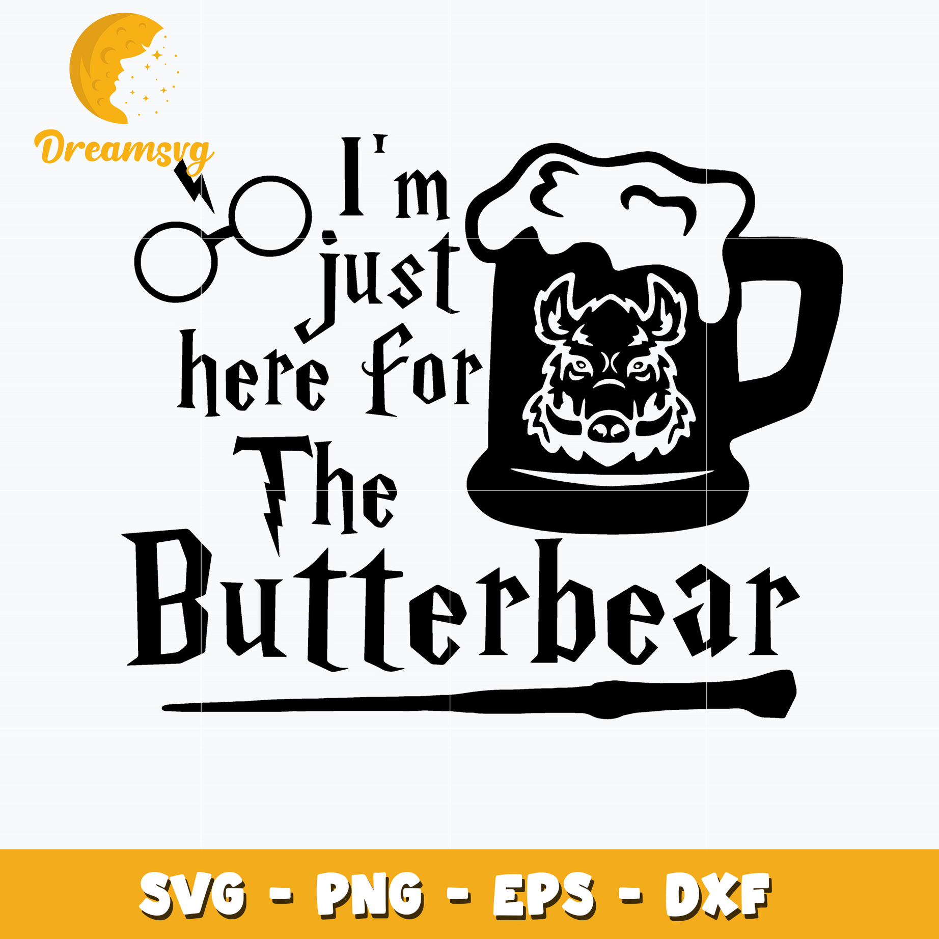 I’m just here for The Butterbeer Svg