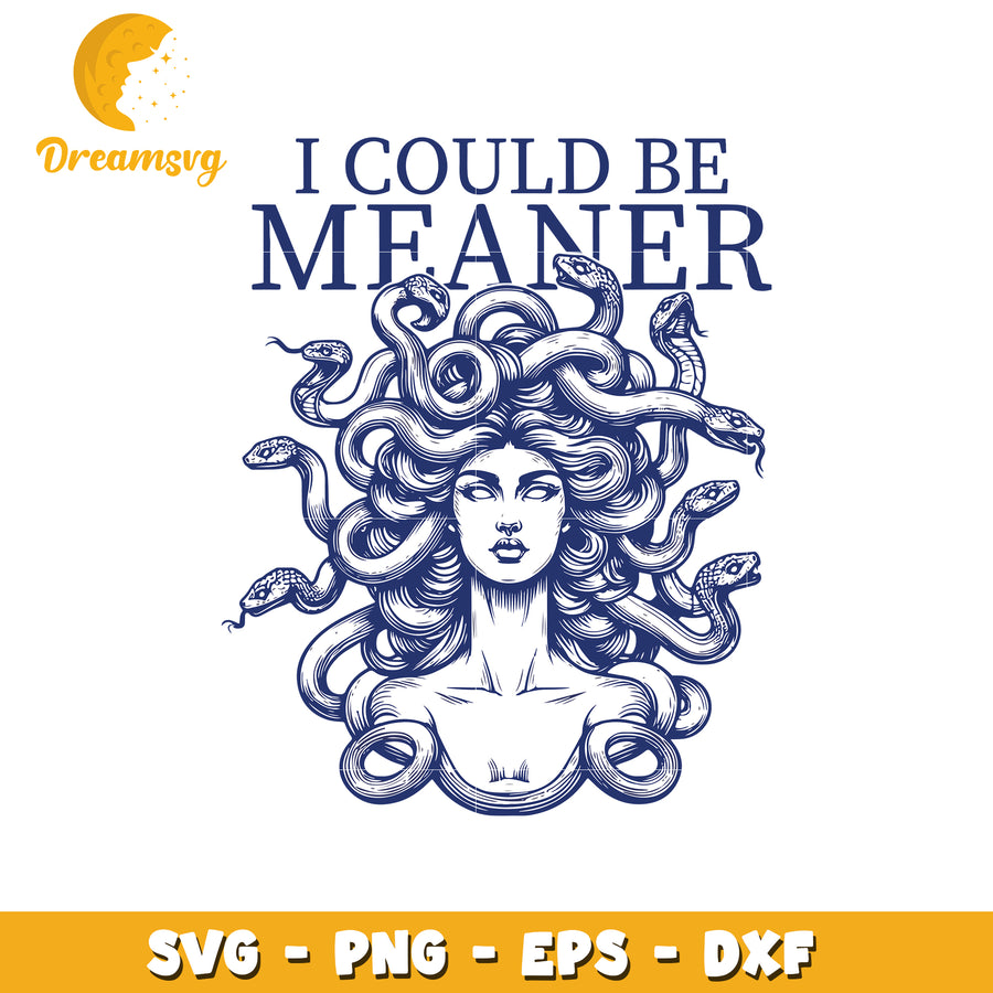 I could be meaner svg, halloween candy svg, halloween characters svg