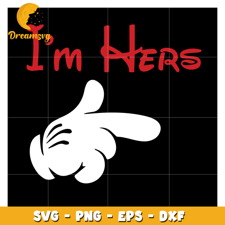 Im Hers SVG PNG EPS DXF Files