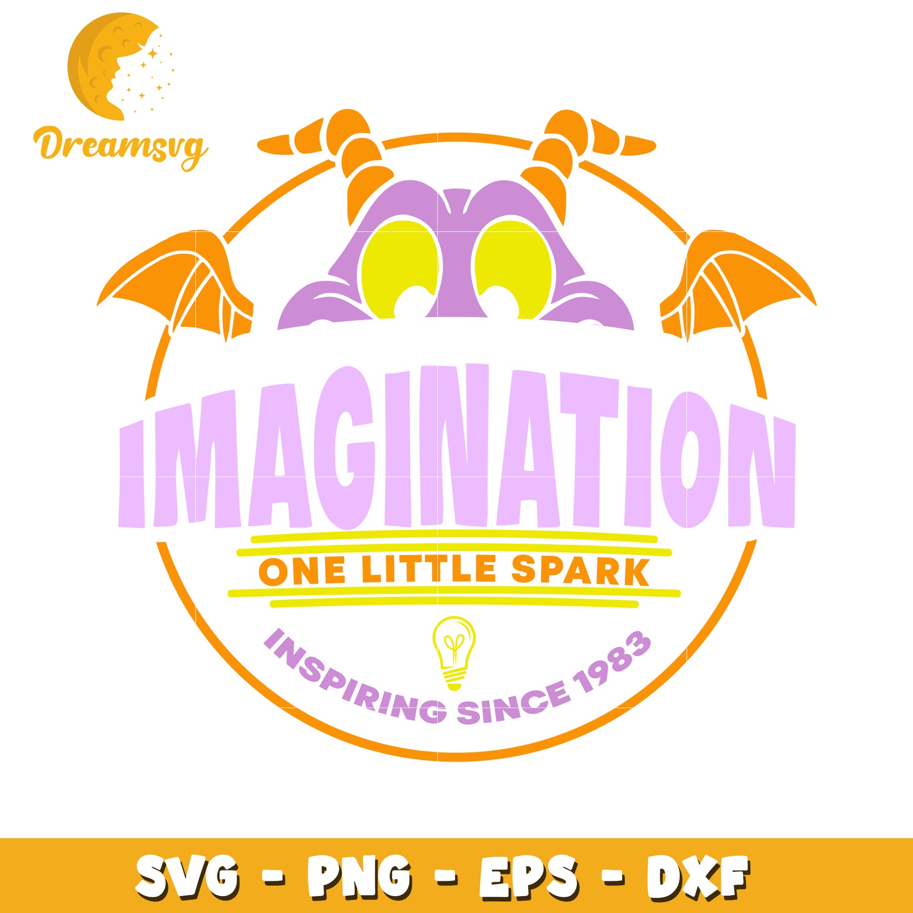 Imagination SVG Cut File One Little Spark