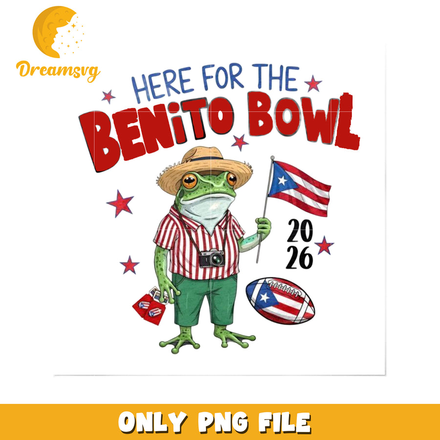 Im here for the benito bowl png, pr flag png, american rugby png