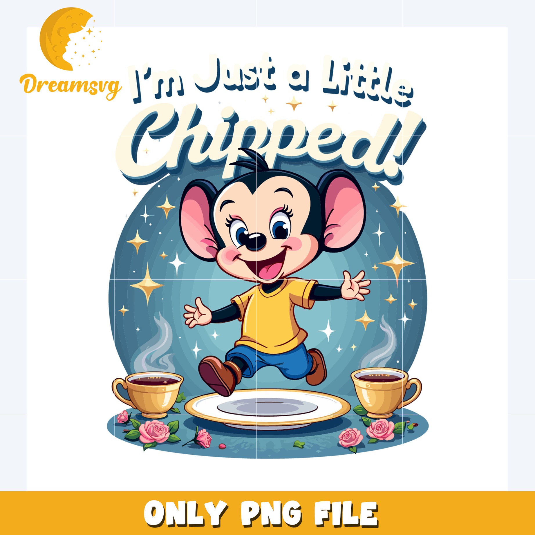 Im just a little chipped png, disney quotespng, disney movies png